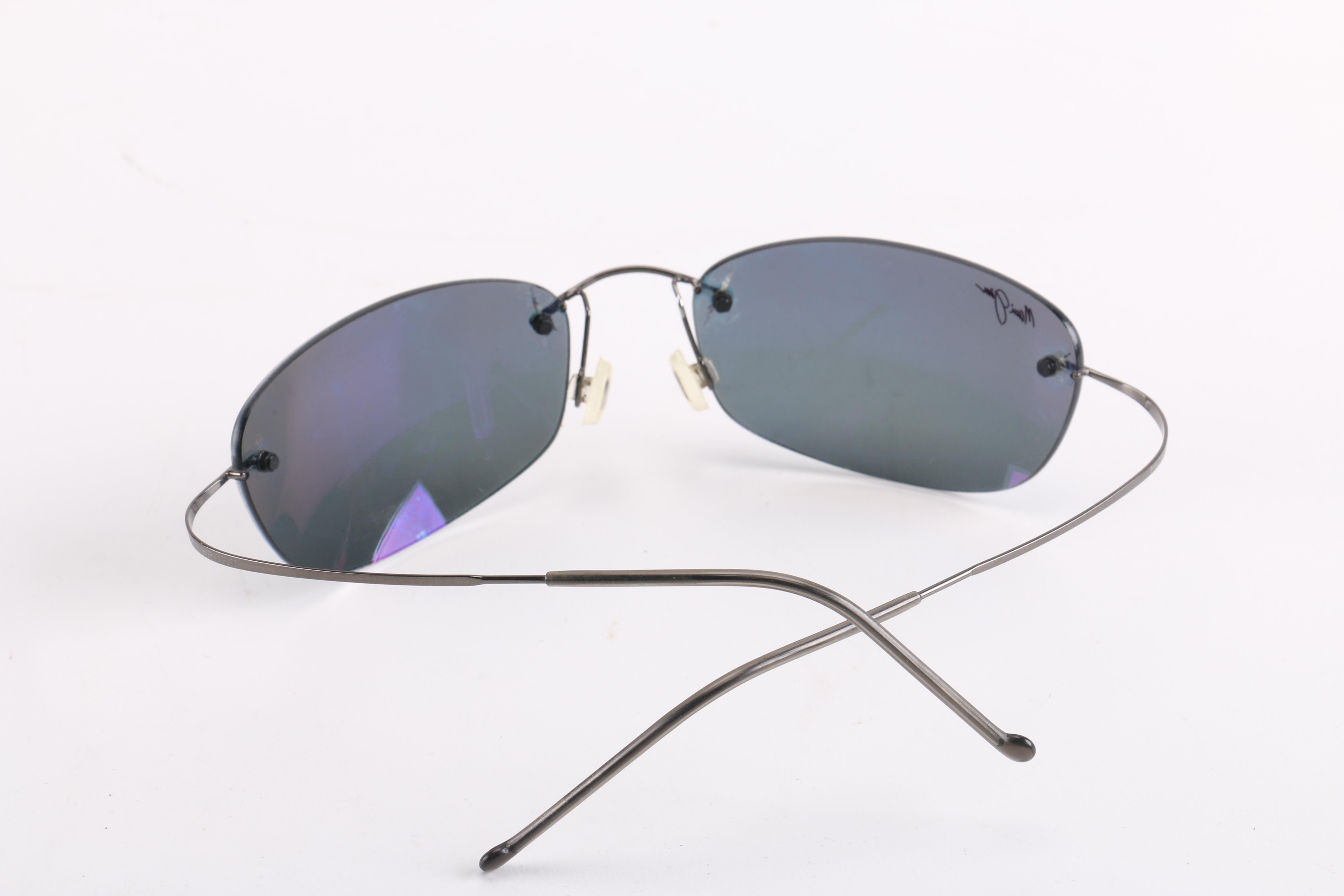 Collection of Sunglasses Including Maui Jim and Optical Affairs