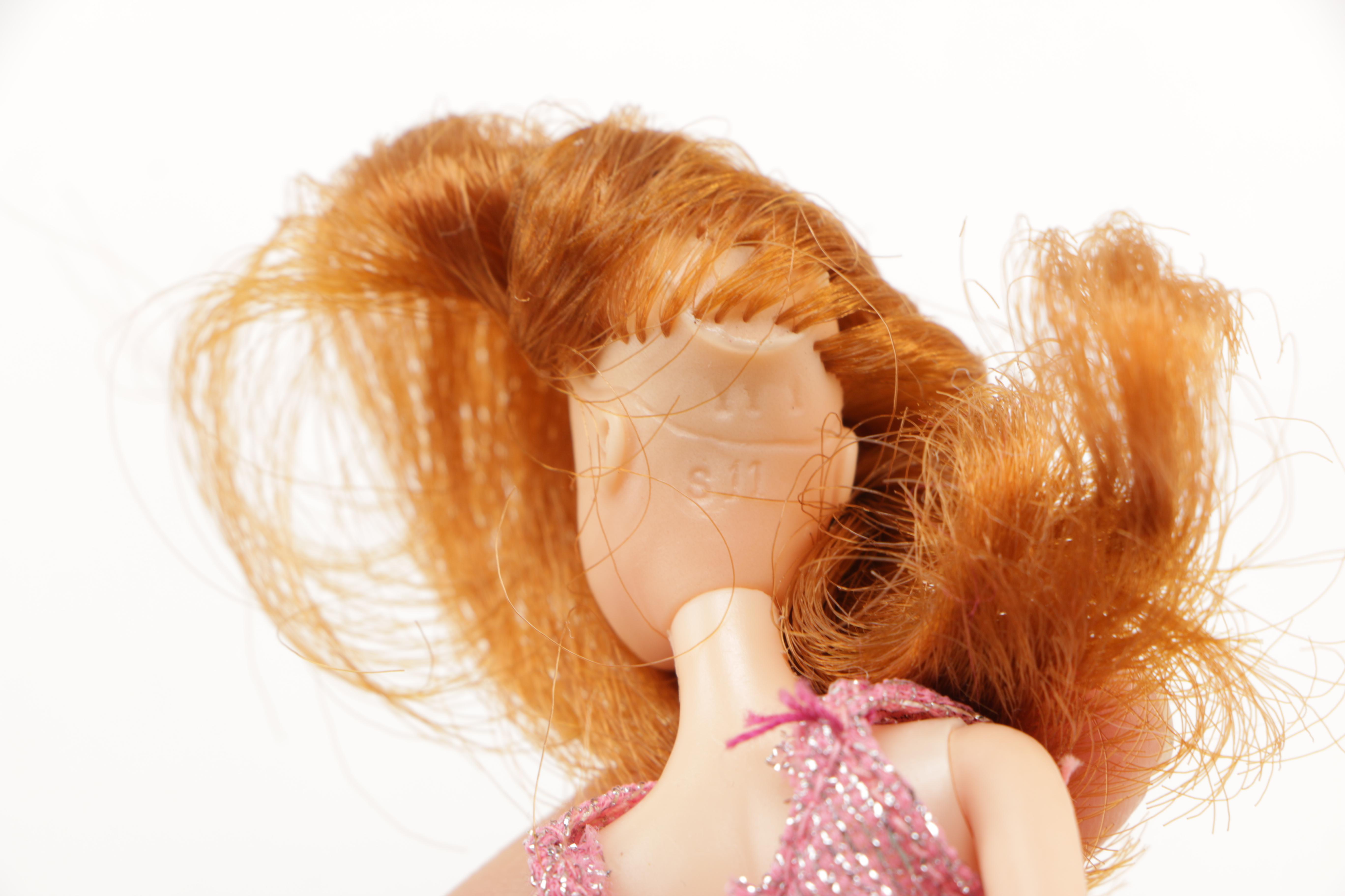 Vintage Dolls With Accessories Including 1967 Tiny Thumbelina