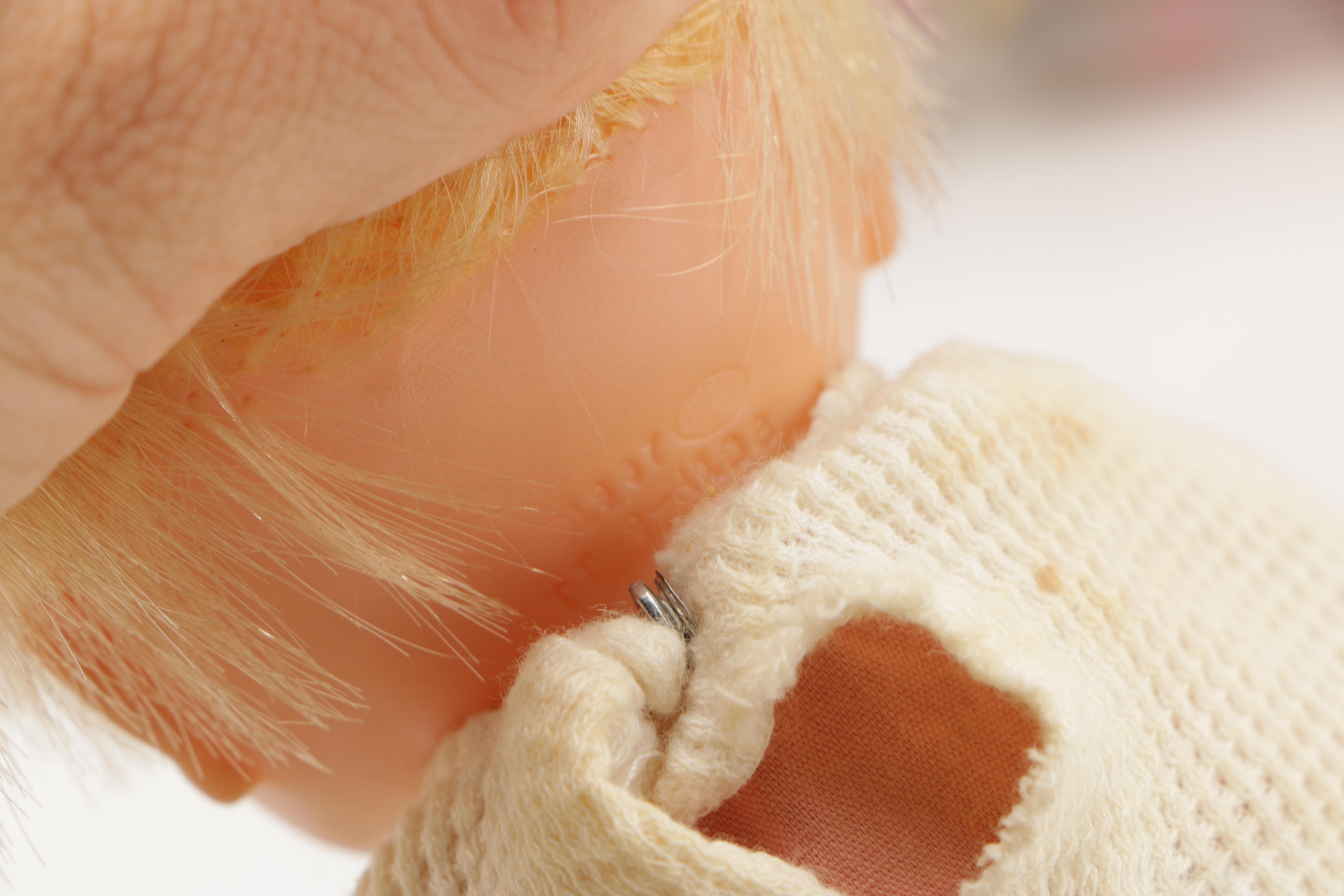 Vintage Dolls With Accessories Including 1967 Tiny Thumbelina