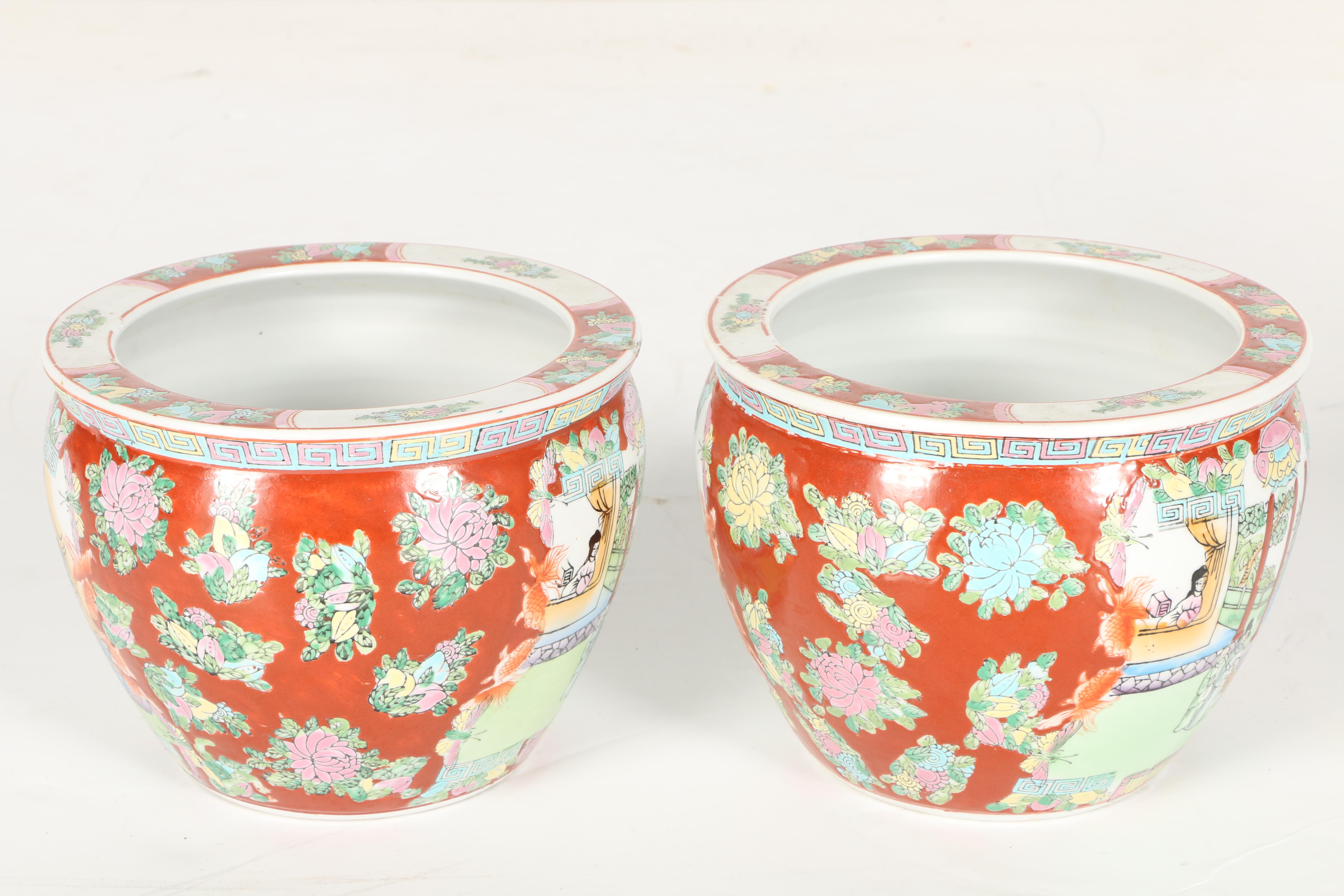 Ceramic Chinoiserie Pottery Including Lucky Dragon Pottery