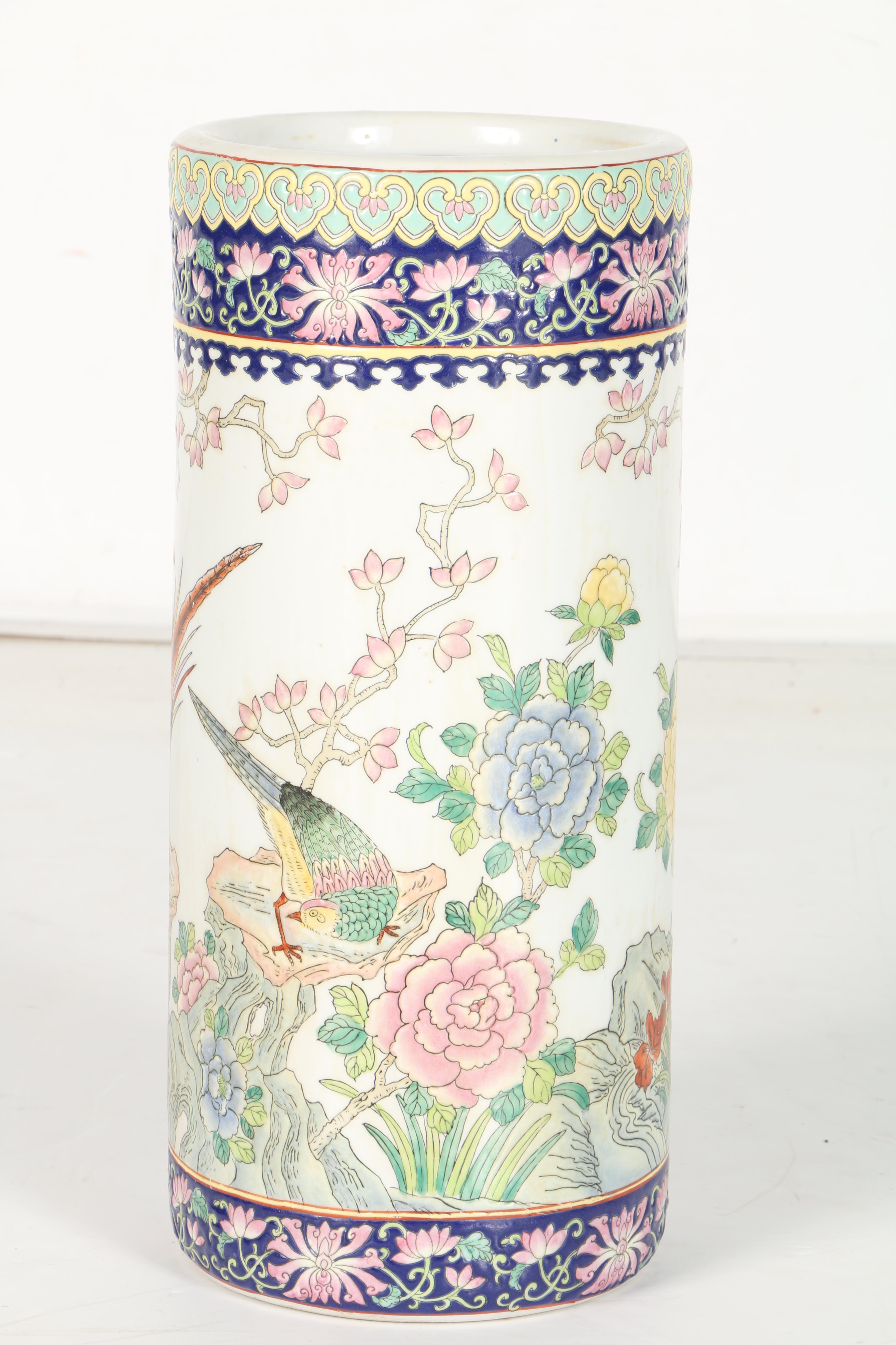 Ceramic Chinoiserie Pottery Including Lucky Dragon Pottery