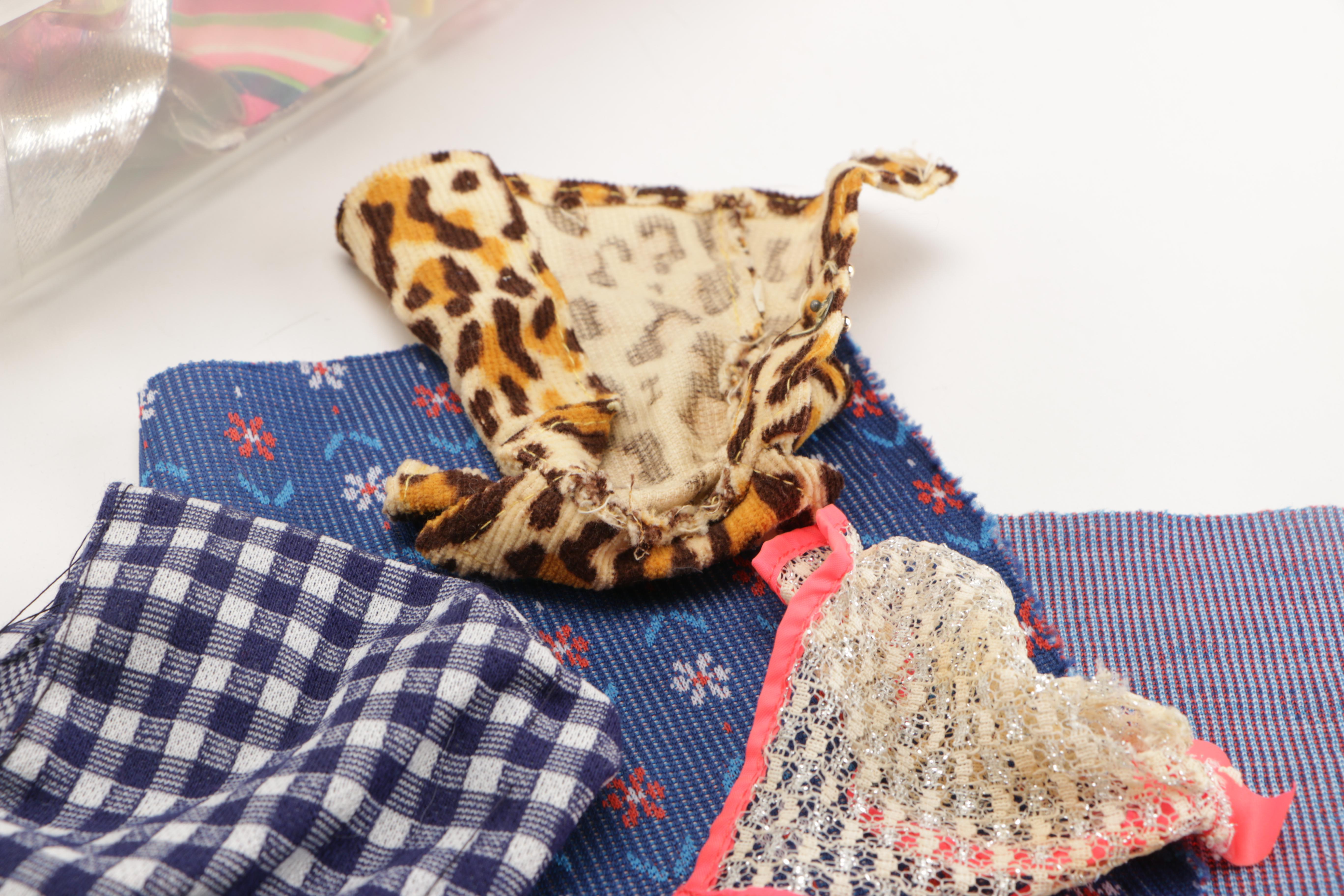 Vintage Dolls With Accessories Including 1967 Tiny Thumbelina