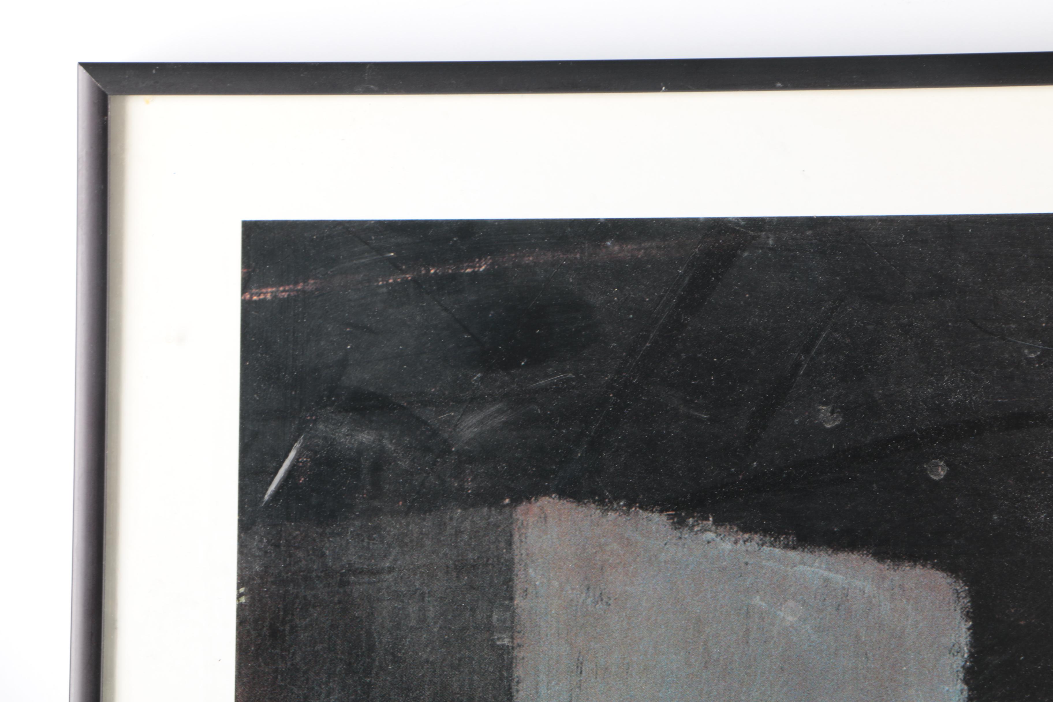 Offset Lithograph Poster After Edward Hopper's "Dawn in Pennsylvania"