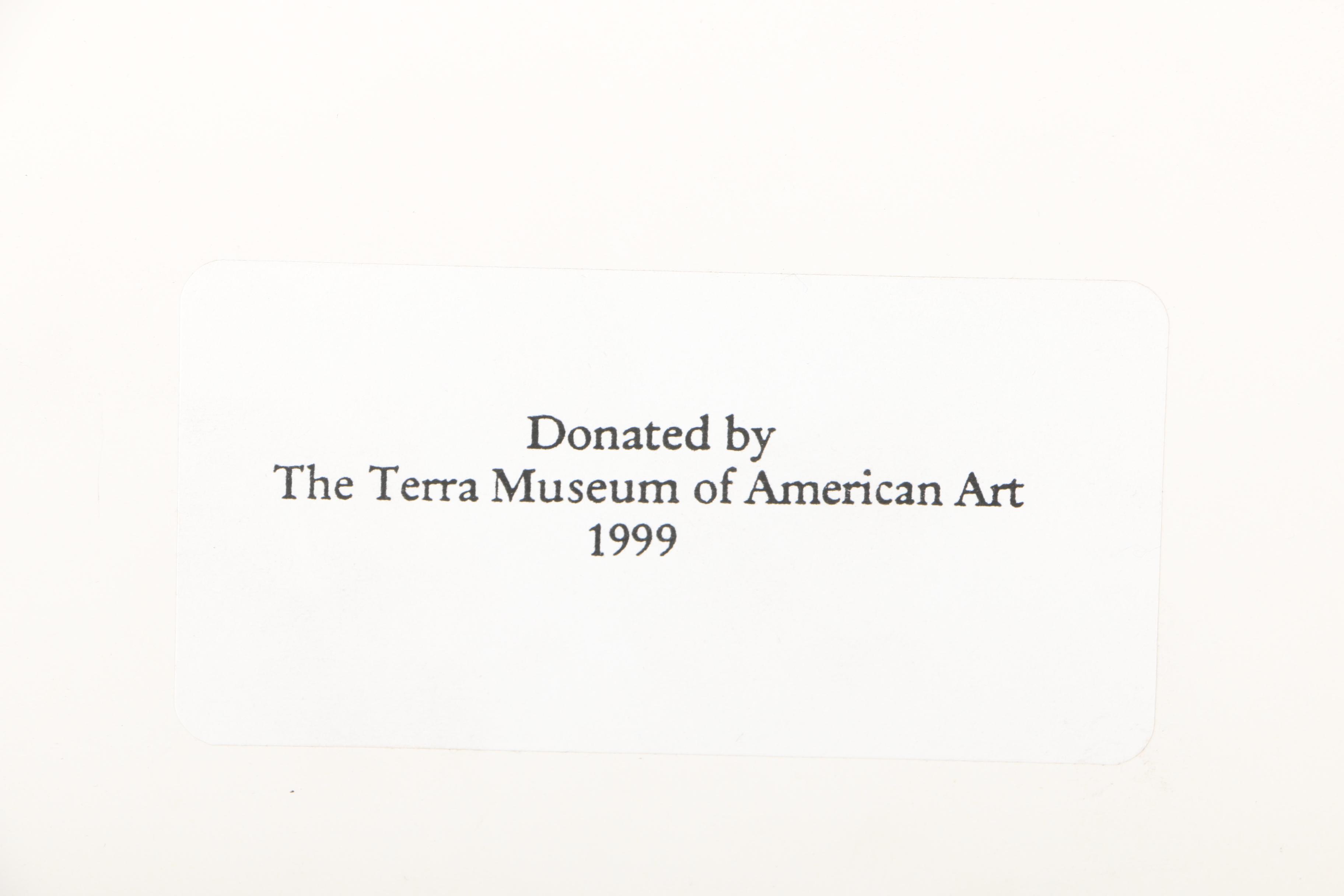 Offset Lithograph Poster After Edward Hopper's "Dawn in Pennsylvania"