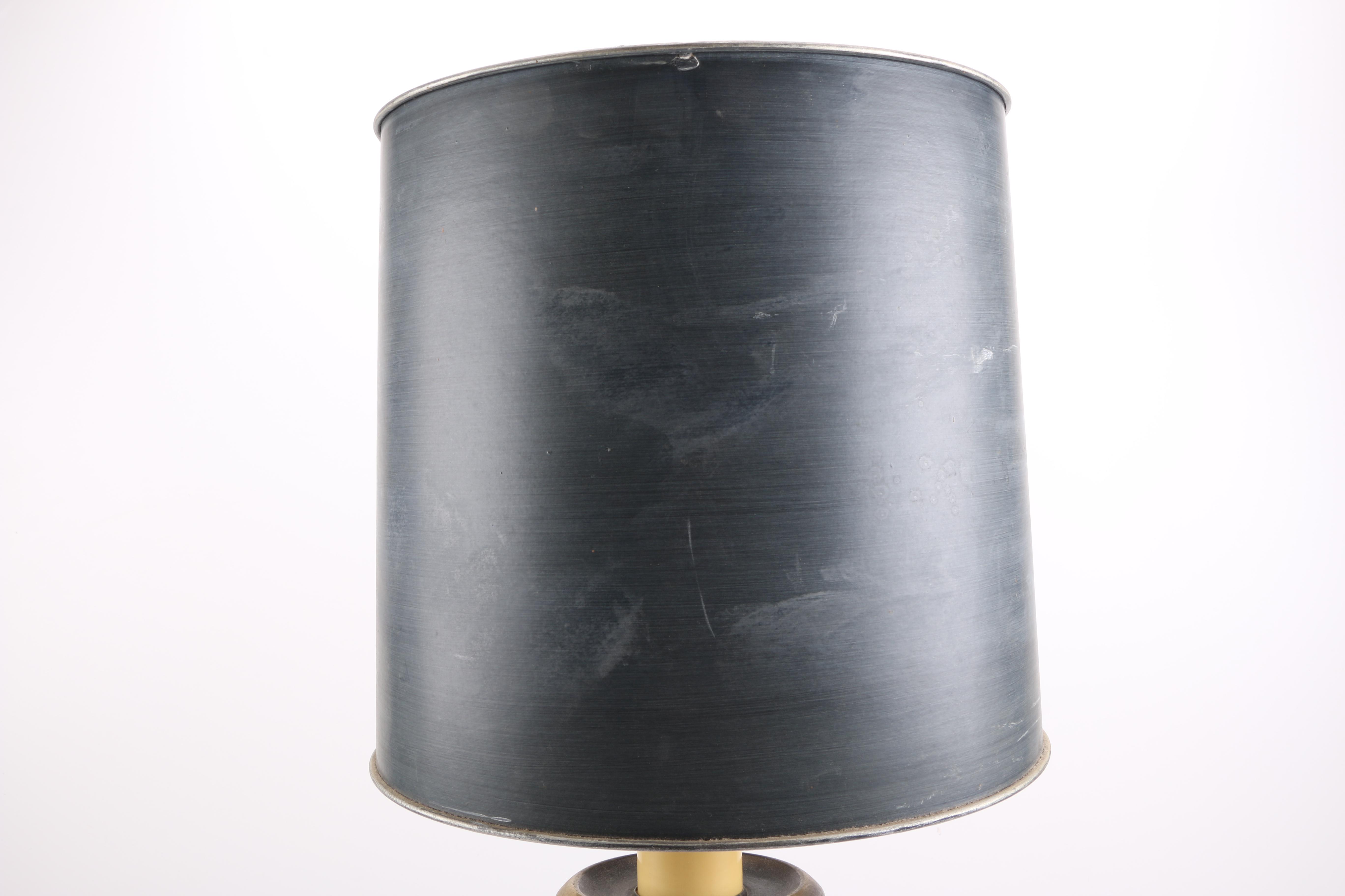 Spindle Brass Table Lamp