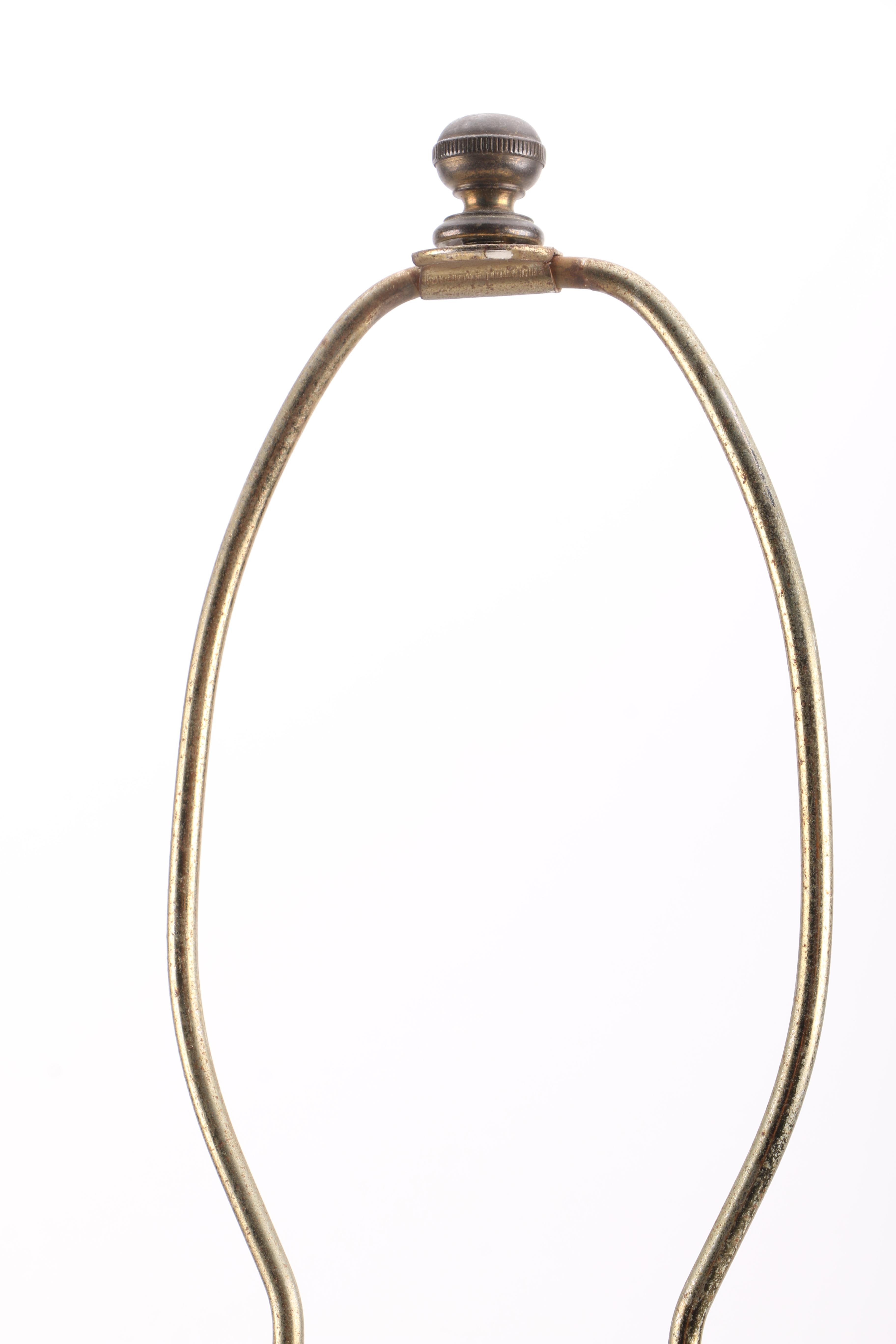 Spindle Brass Table Lamp