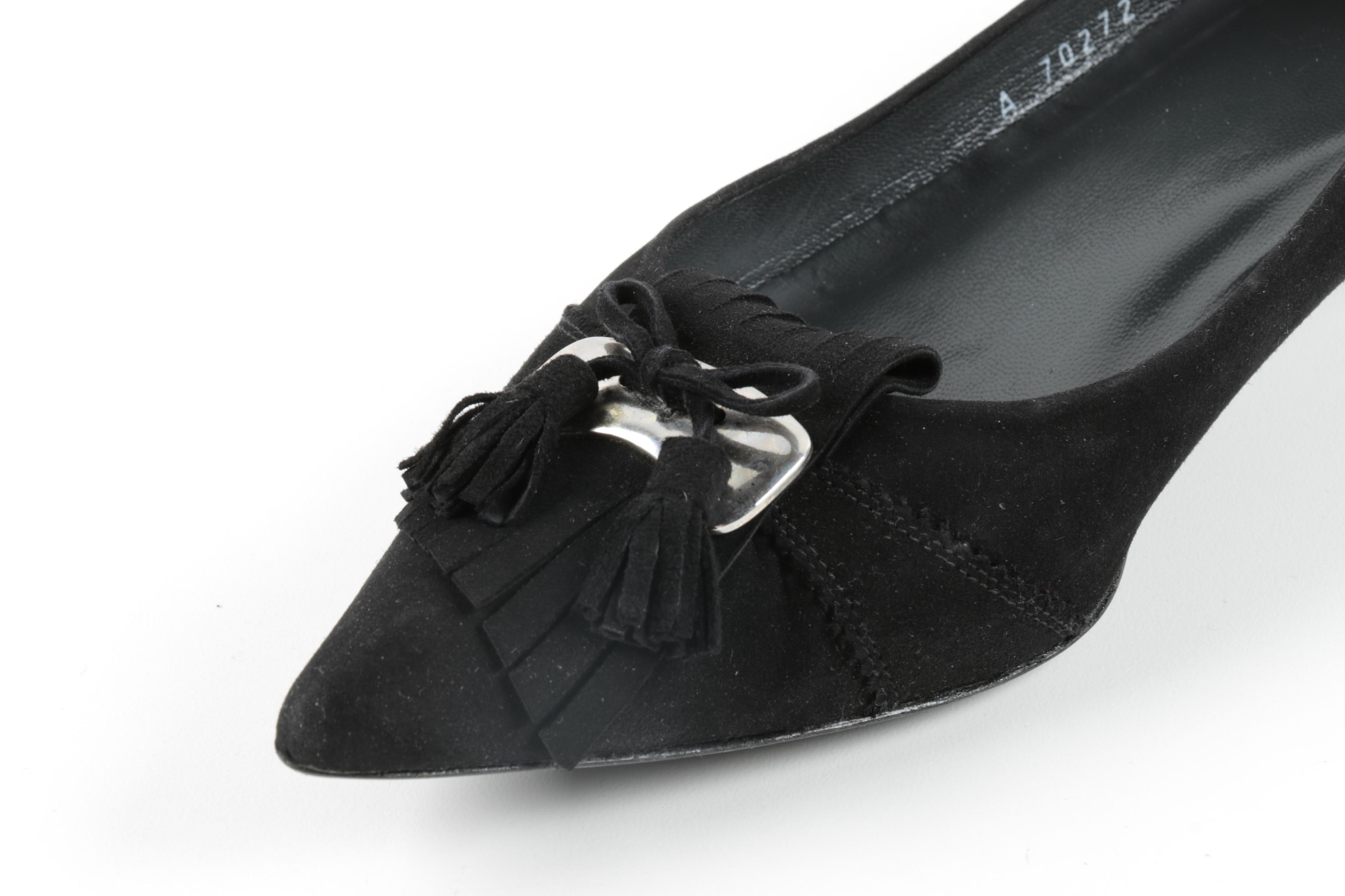 Coach and Stuart Weitzman Black Heels