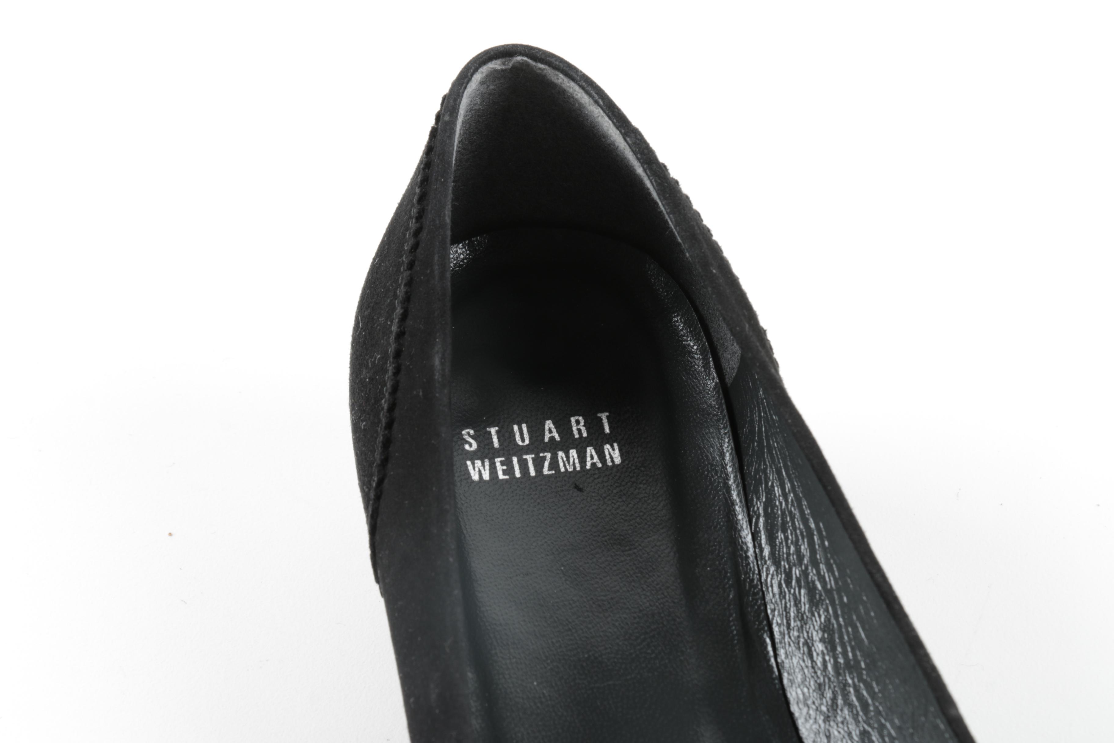 Coach and Stuart Weitzman Black Heels