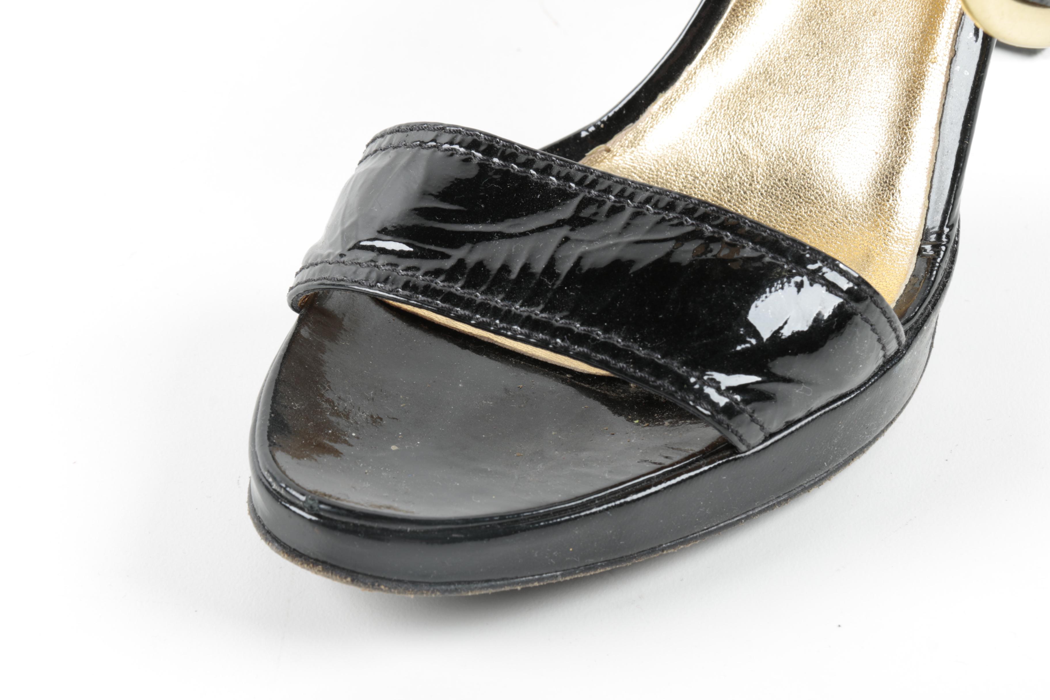 Coach and Stuart Weitzman Black Heels