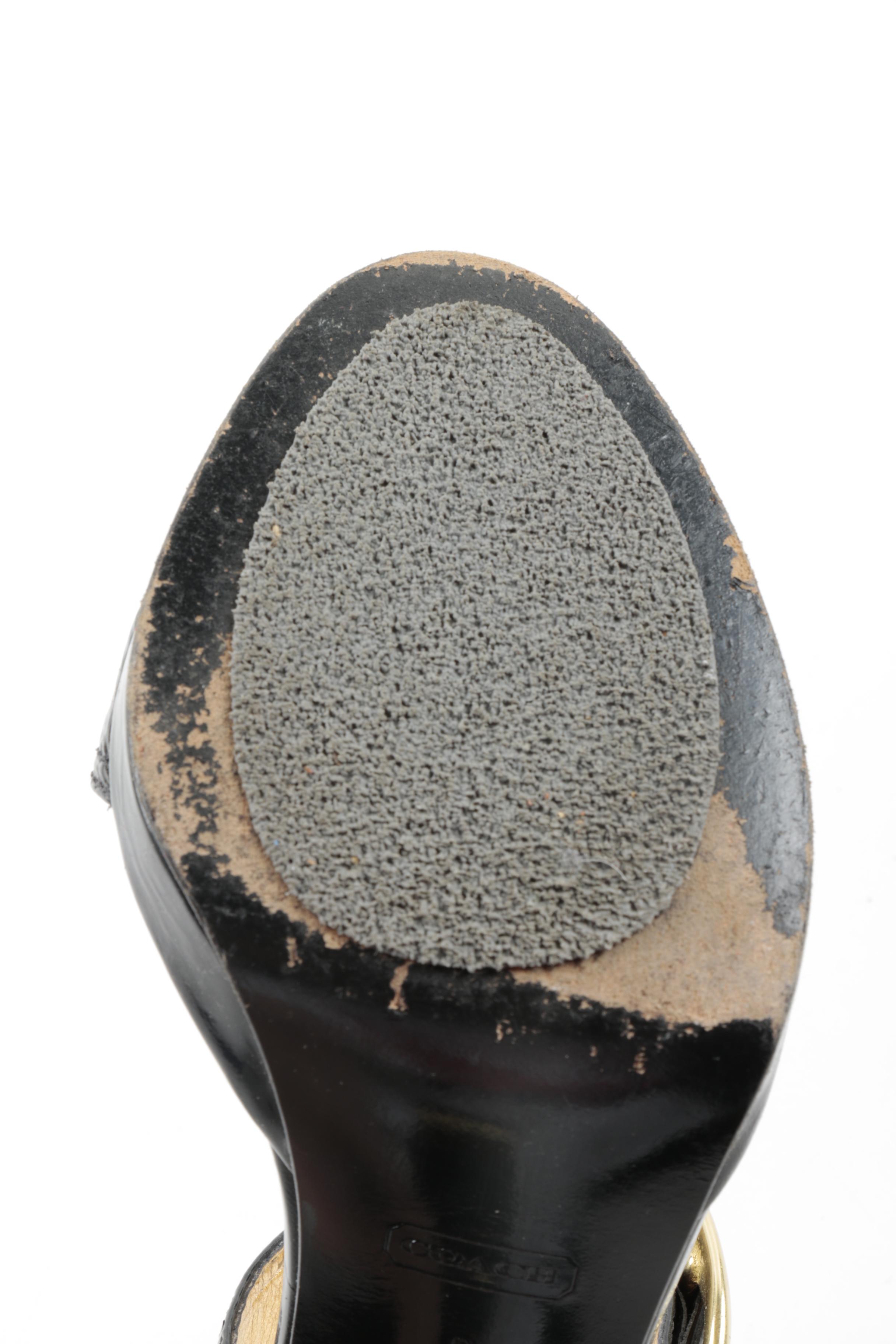 Coach and Stuart Weitzman Black Heels