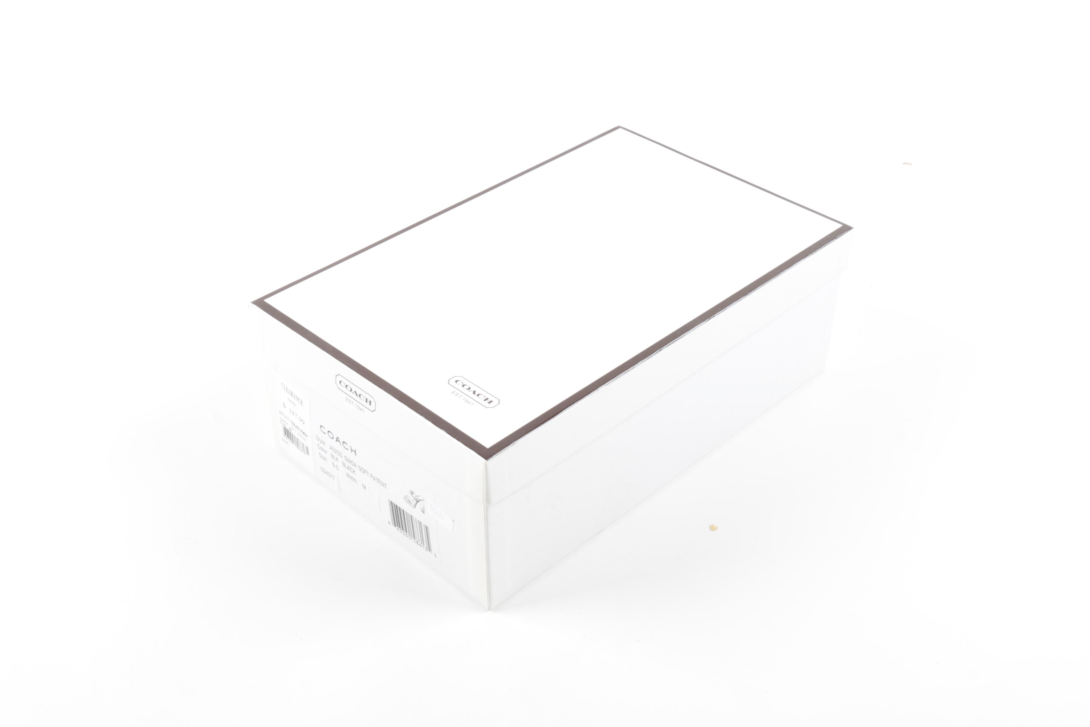 Coach and Stuart Weitzman Black Heels