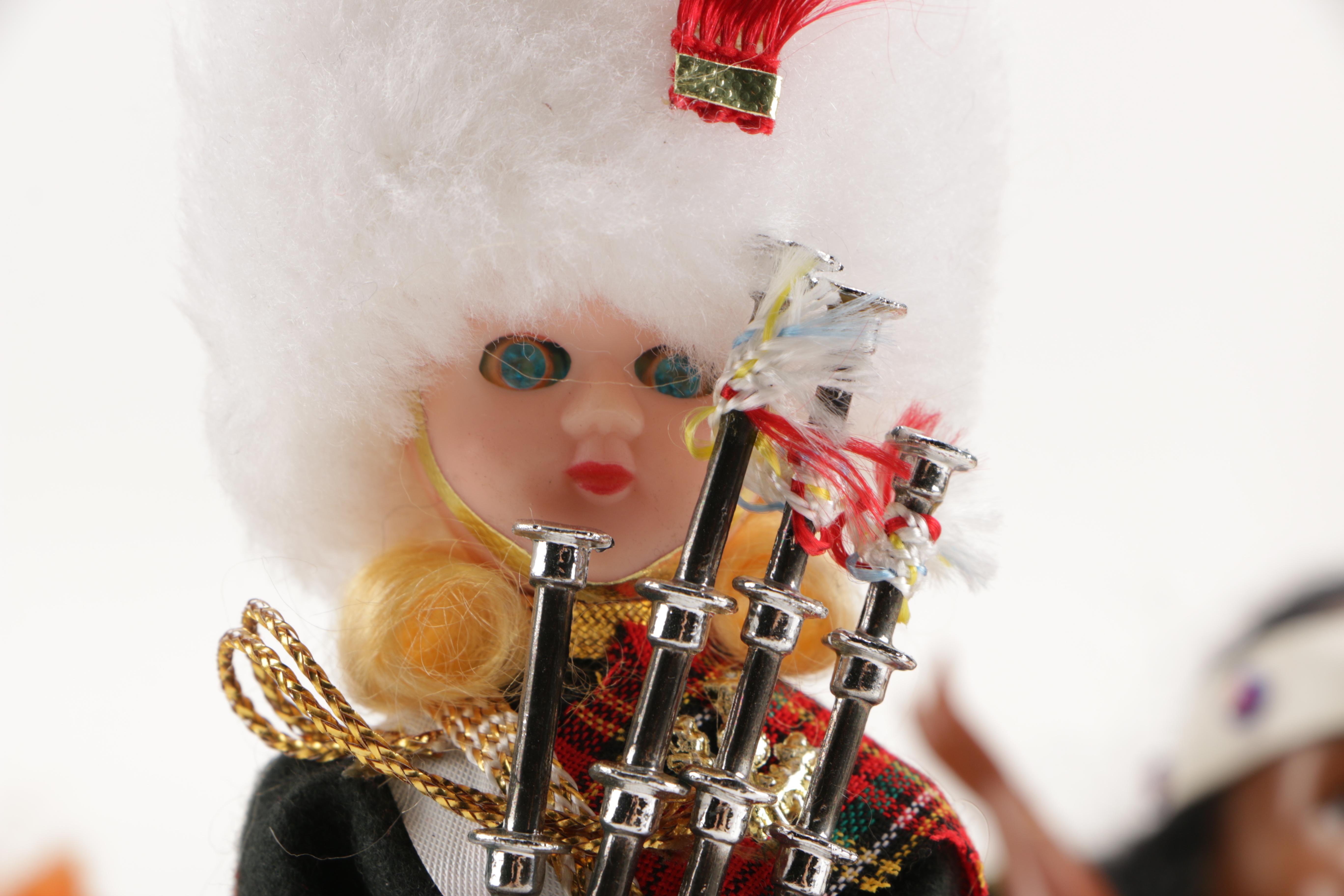 Vintage Dolls With Accessories Including 1967 Tiny Thumbelina