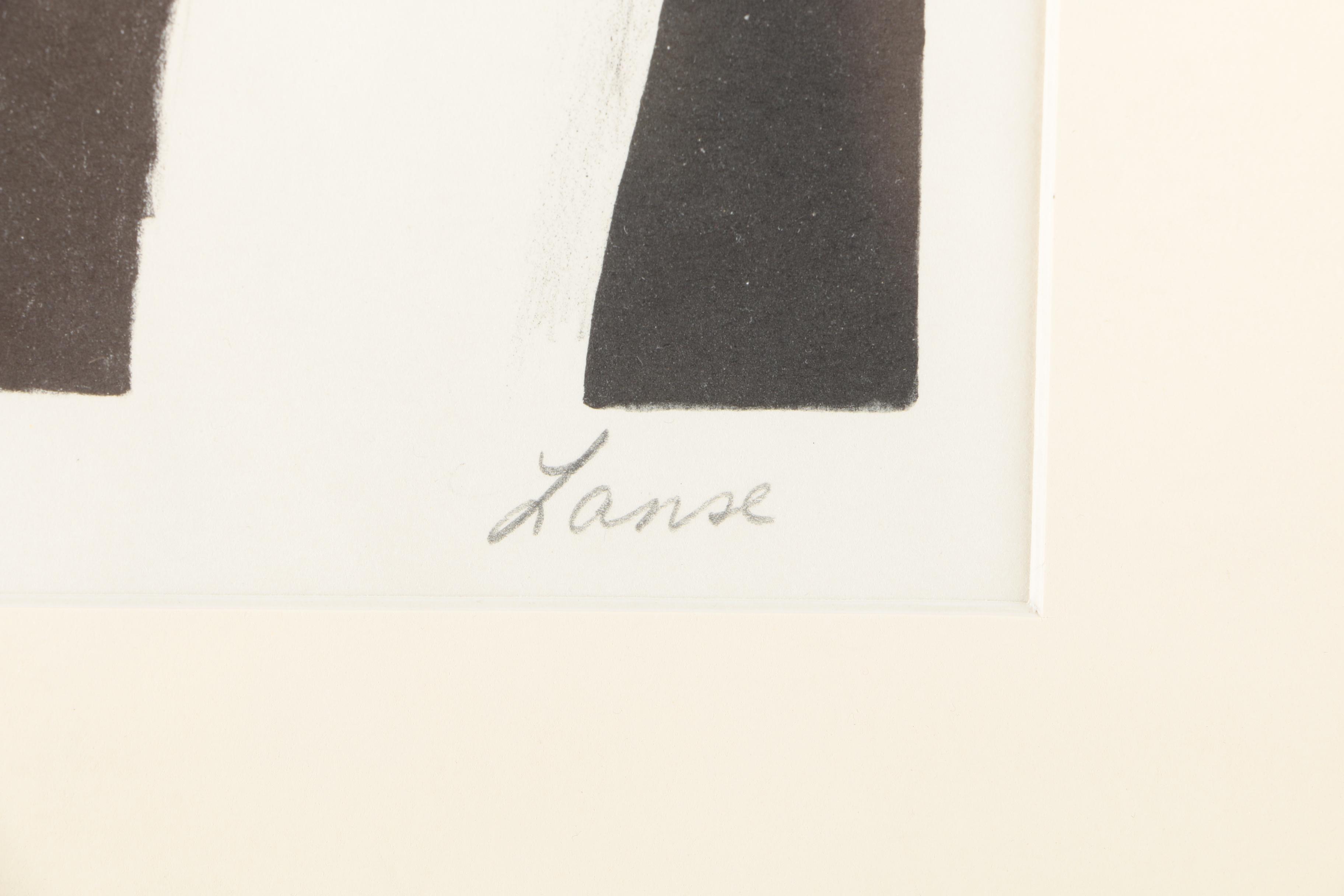 Lanse Limited Edition Lithograph on Paper of Marilyn Monroe