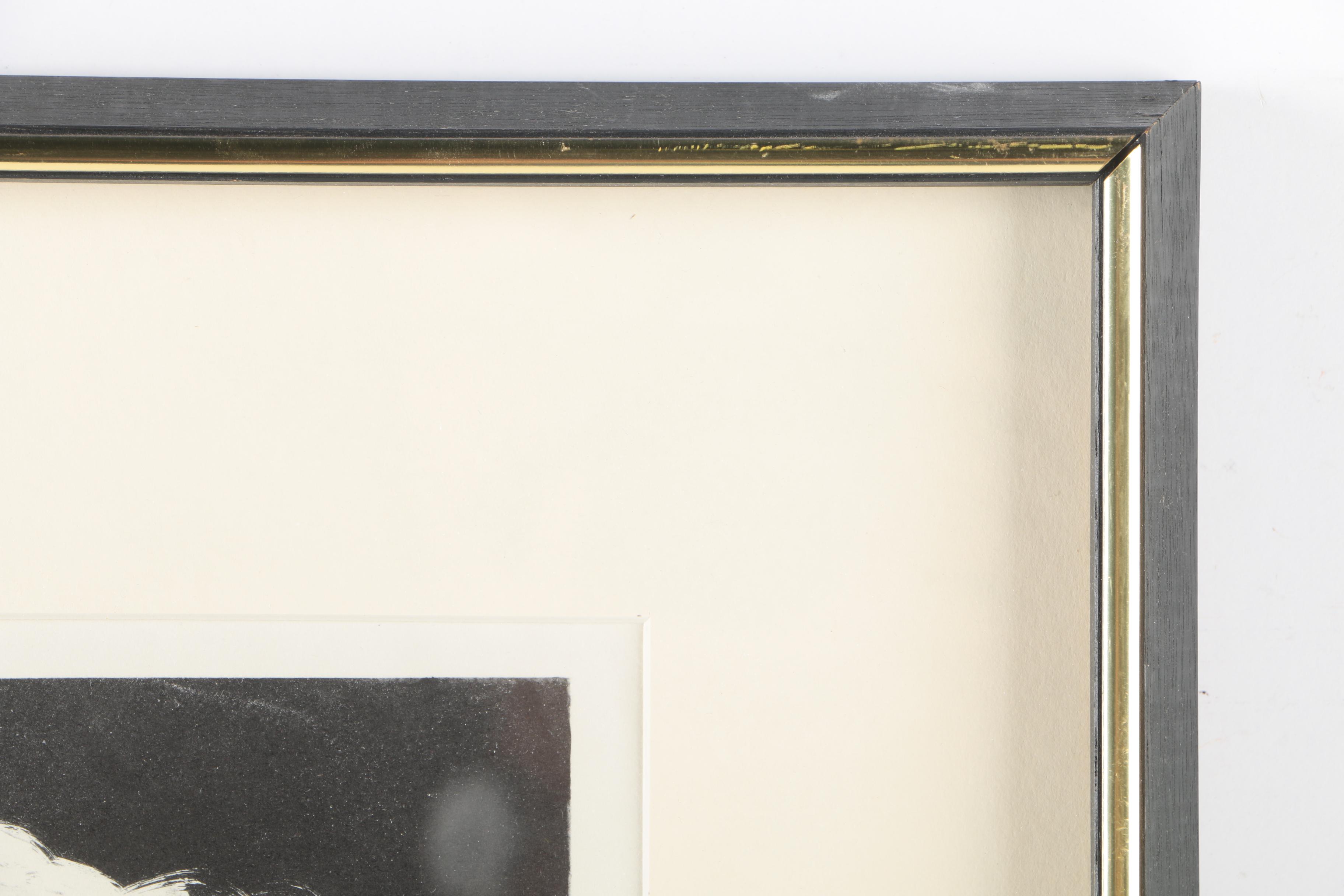 Lanse Limited Edition Lithograph on Paper of Marilyn Monroe