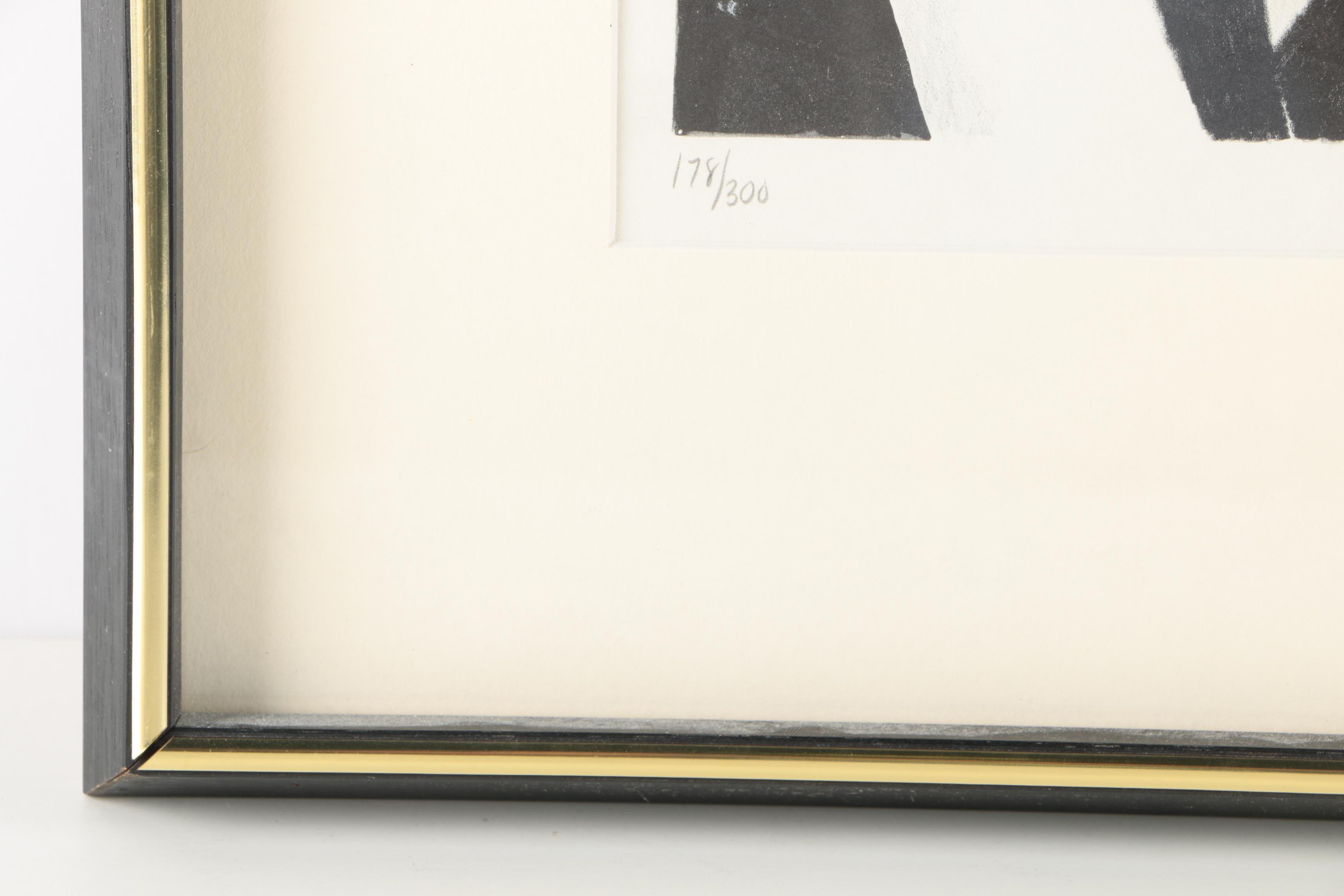 Lanse Limited Edition Lithograph on Paper of Marilyn Monroe