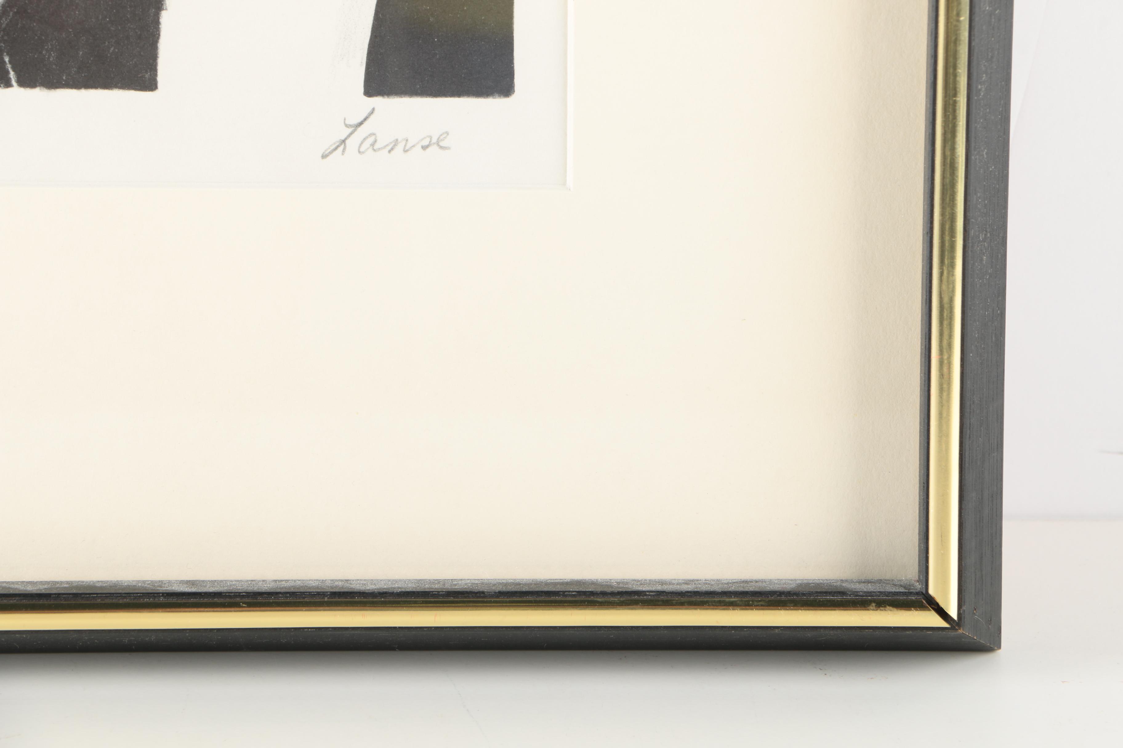 Lanse Limited Edition Lithograph on Paper of Marilyn Monroe