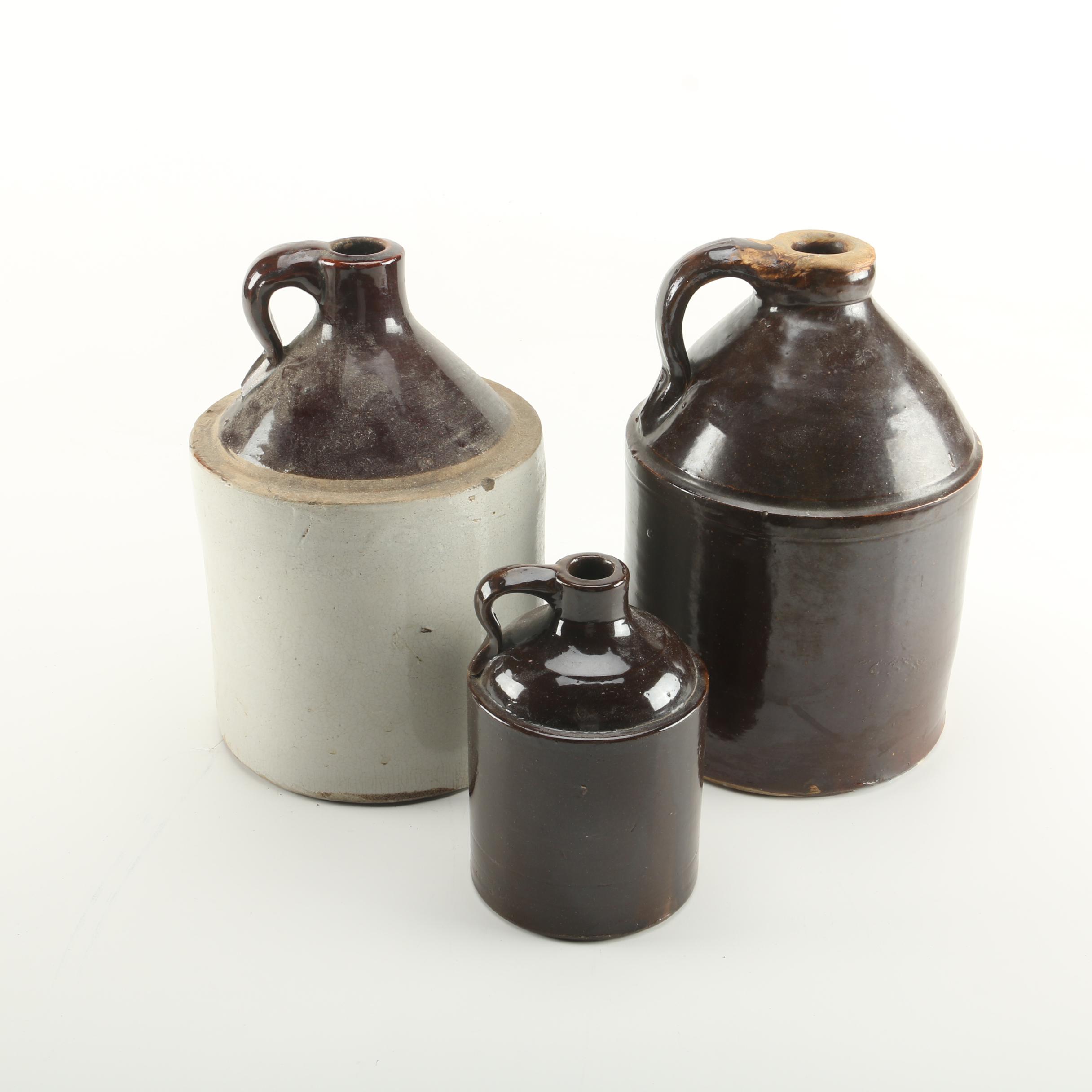 Vintage Stoneware Jugs