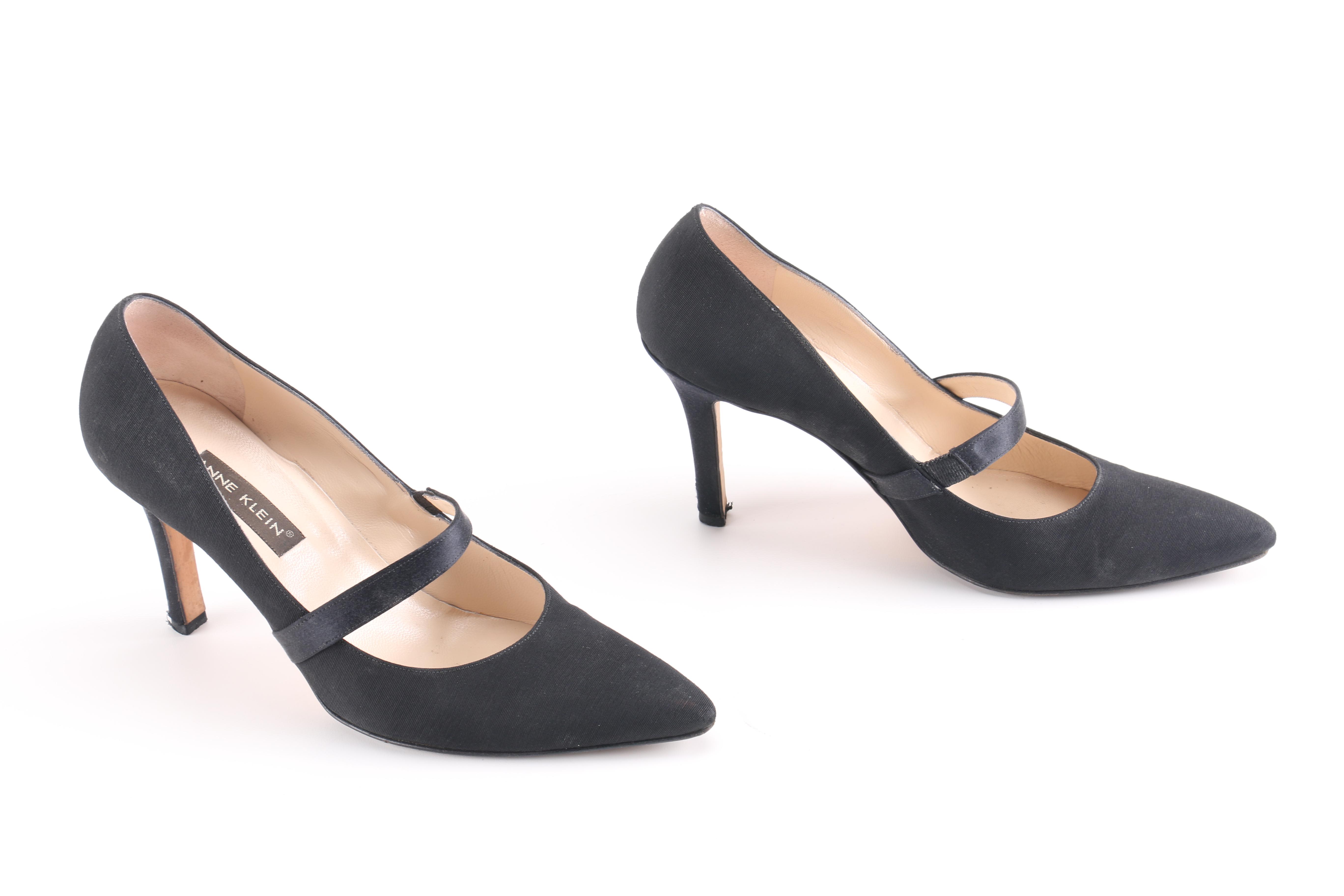 Women's Black Heels Including Anne Klein
