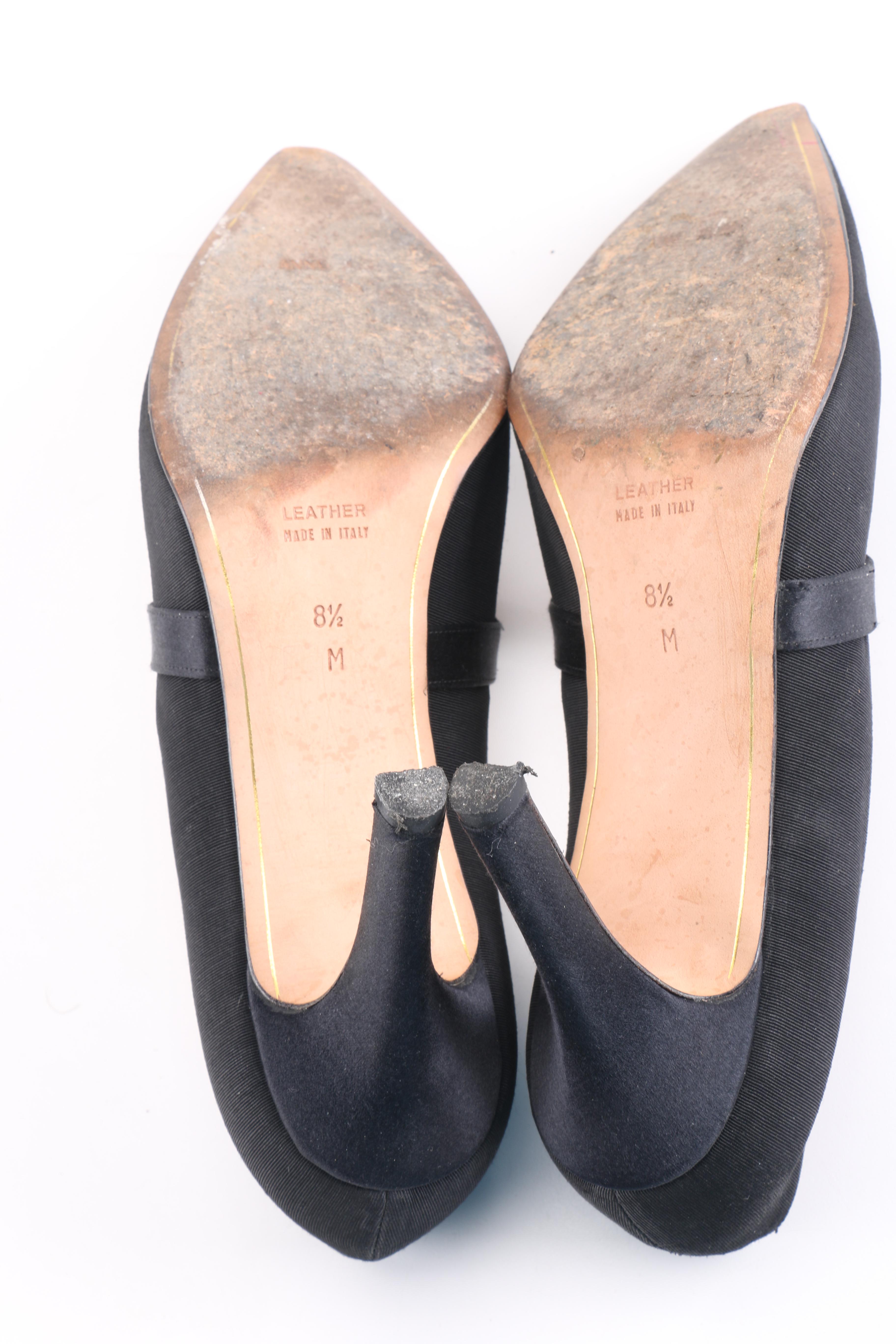 Women's Black Heels Including Anne Klein