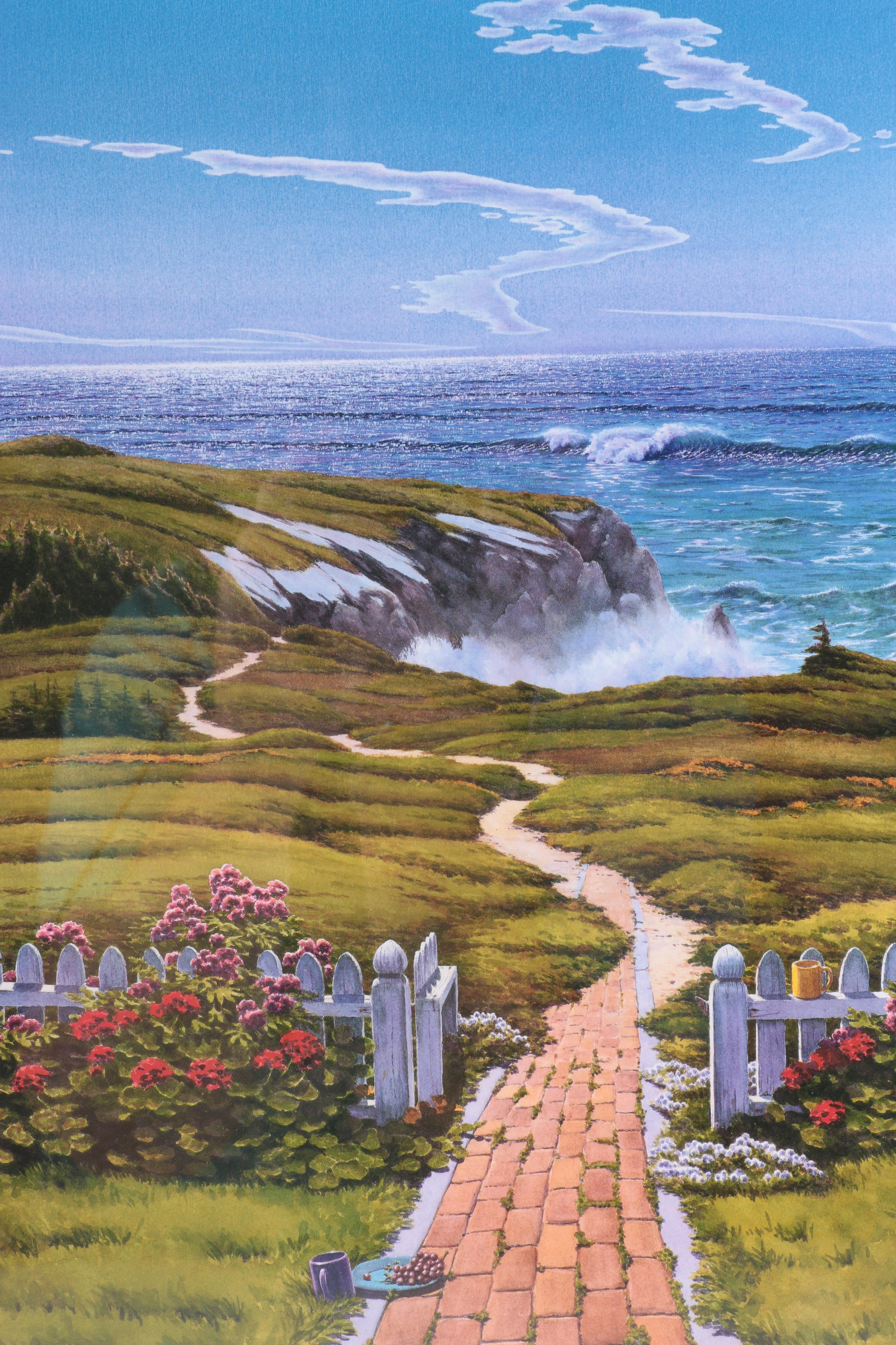 Lee Mothes Limited Edition Offset Lithograph on Paper "Deep Water Waves"