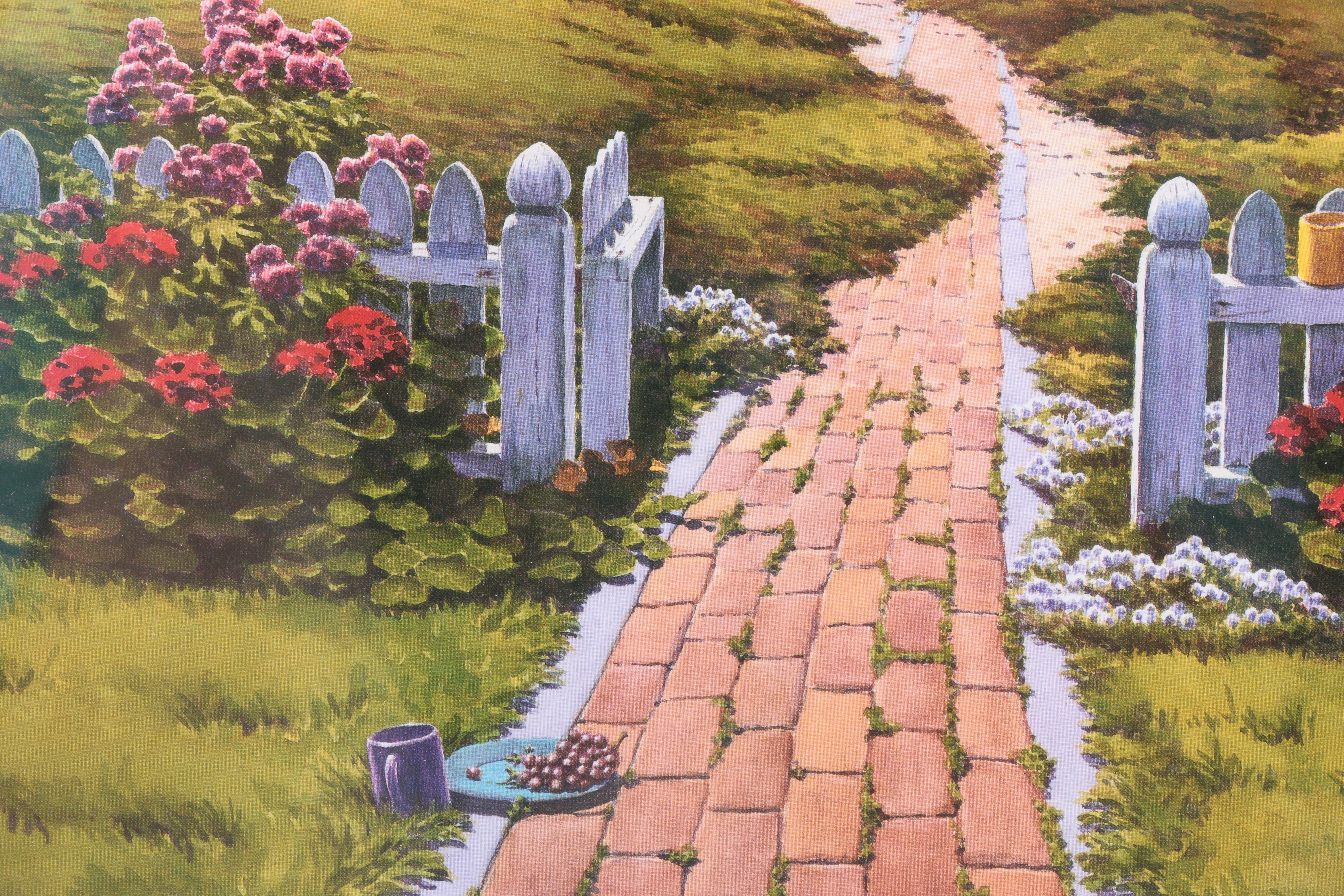 Lee Mothes Limited Edition Offset Lithograph on Paper "Deep Water Waves"