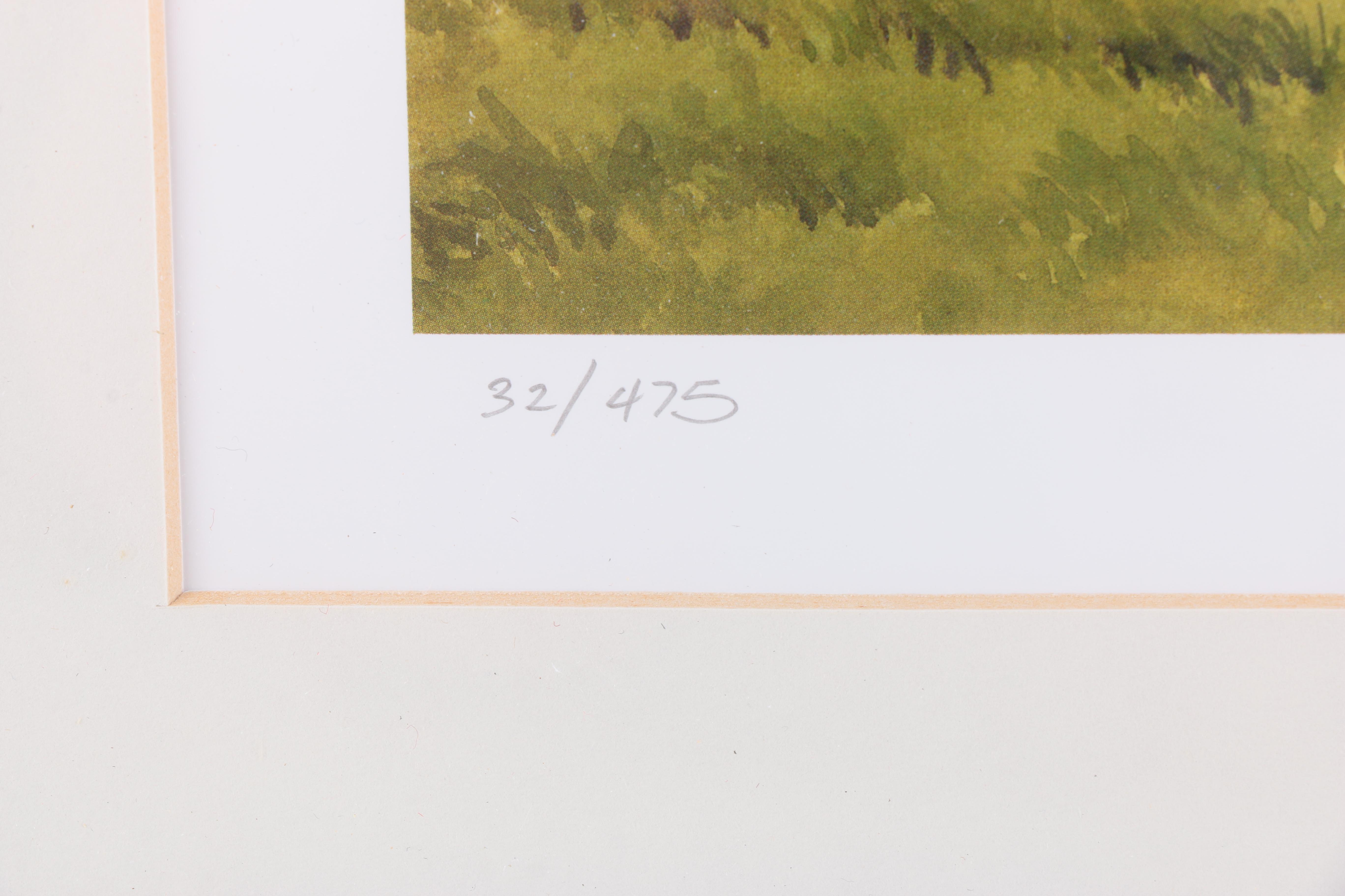 Lee Mothes Limited Edition Offset Lithograph on Paper "Deep Water Waves"