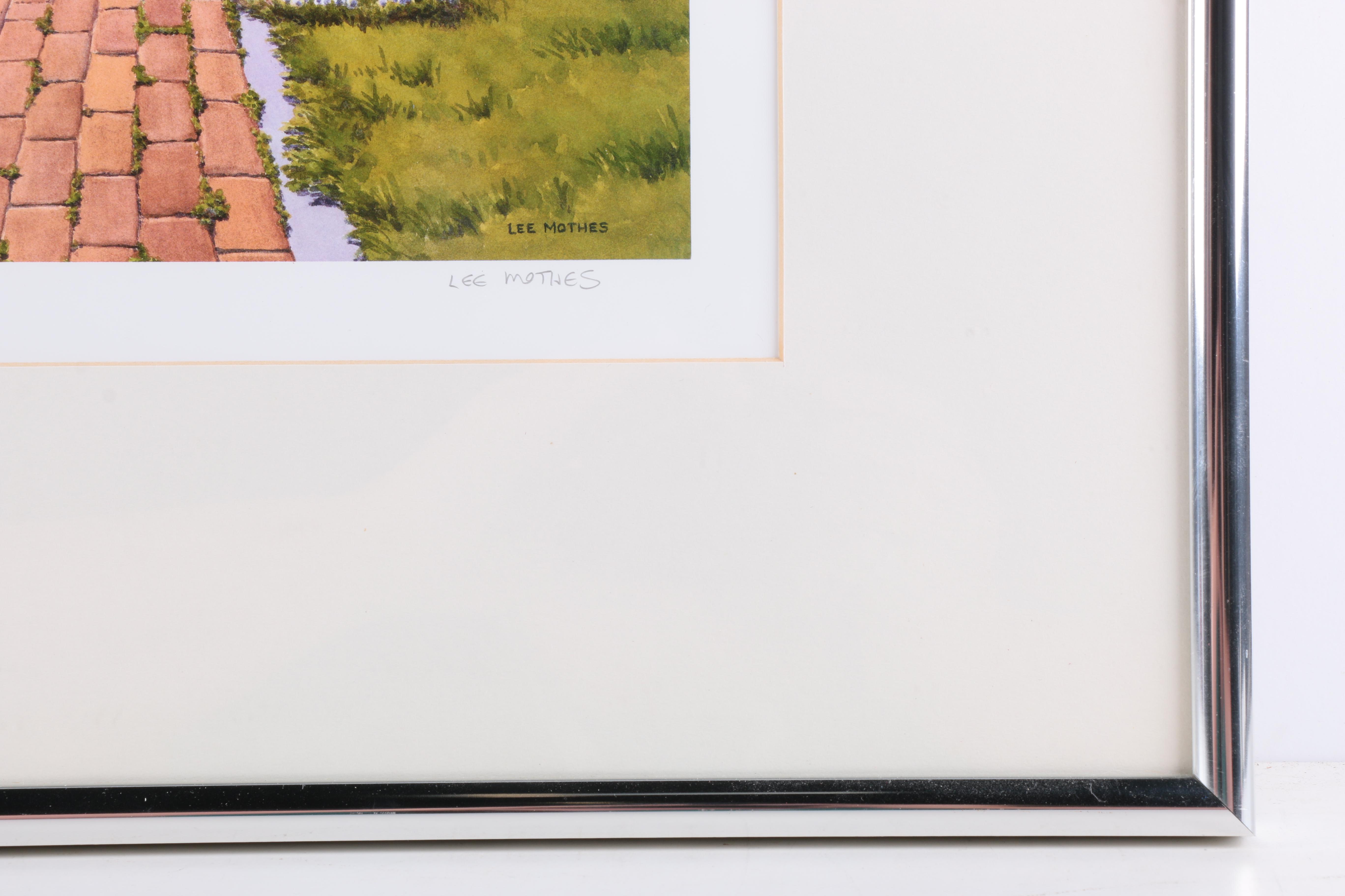 Lee Mothes Limited Edition Offset Lithograph on Paper "Deep Water Waves"