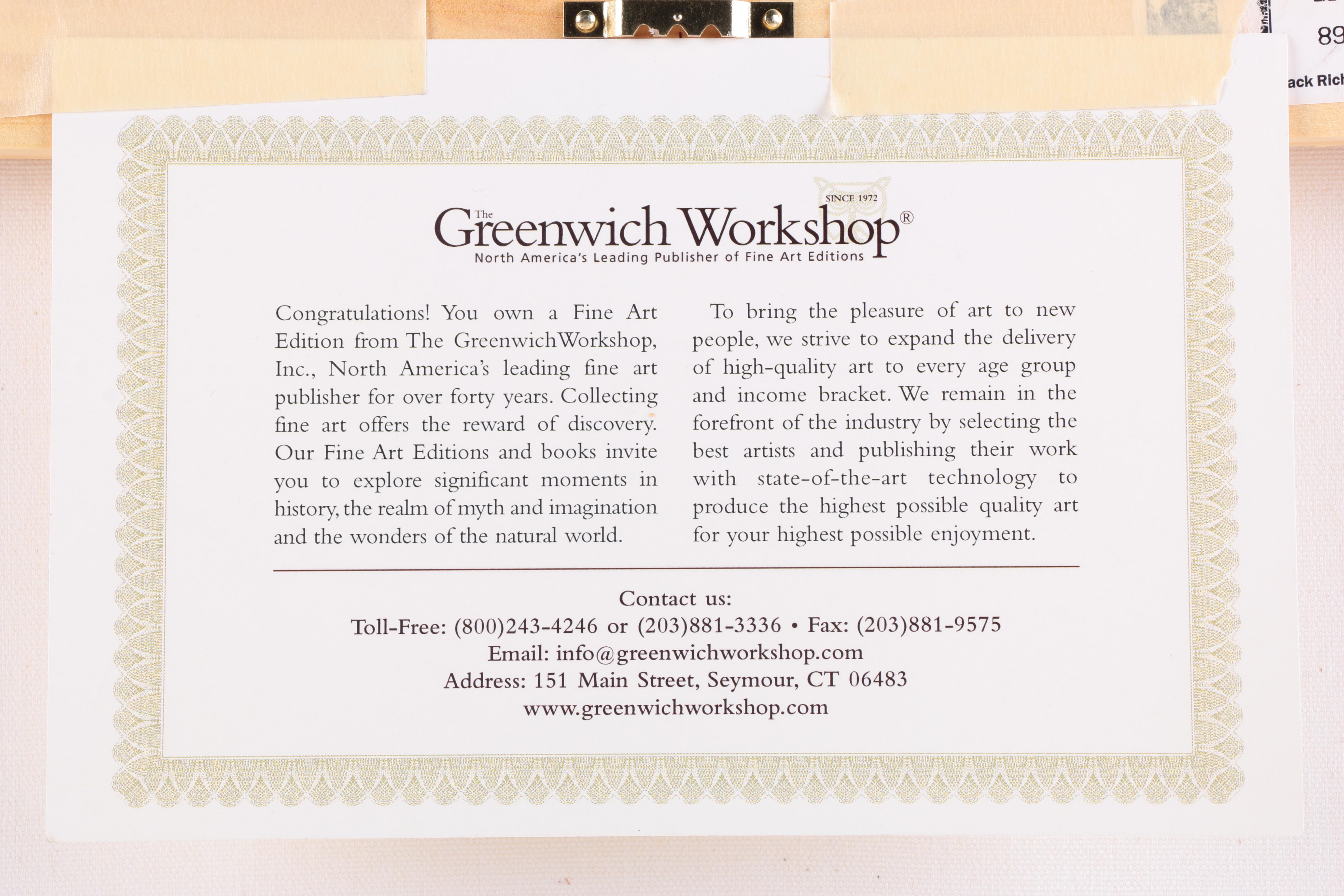 Scott Gustafson Limited Edition Giclee on Canvas "St.Nick" and "Santa With Reindeer"