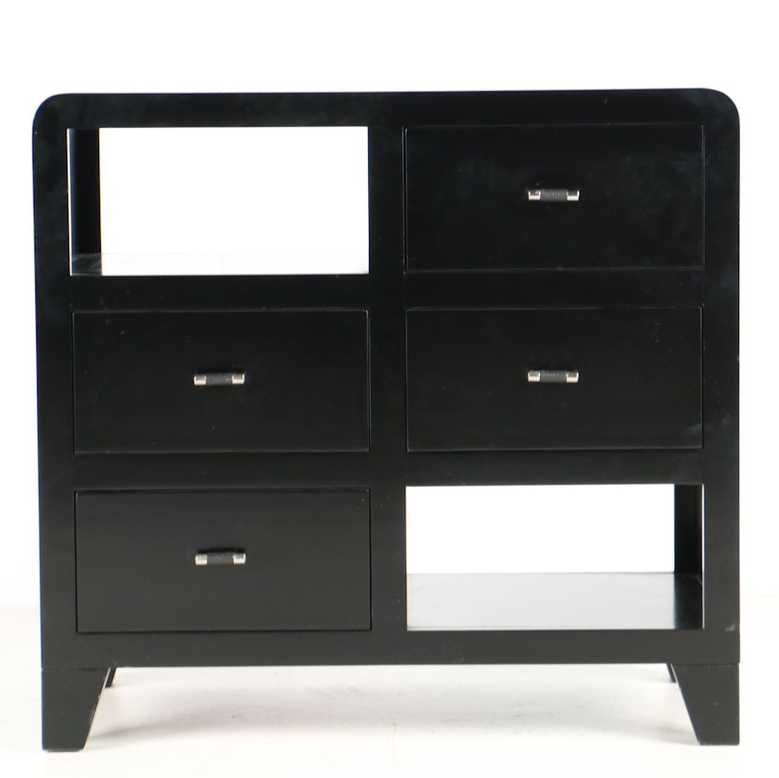 Fine Furniture Black Side Chest