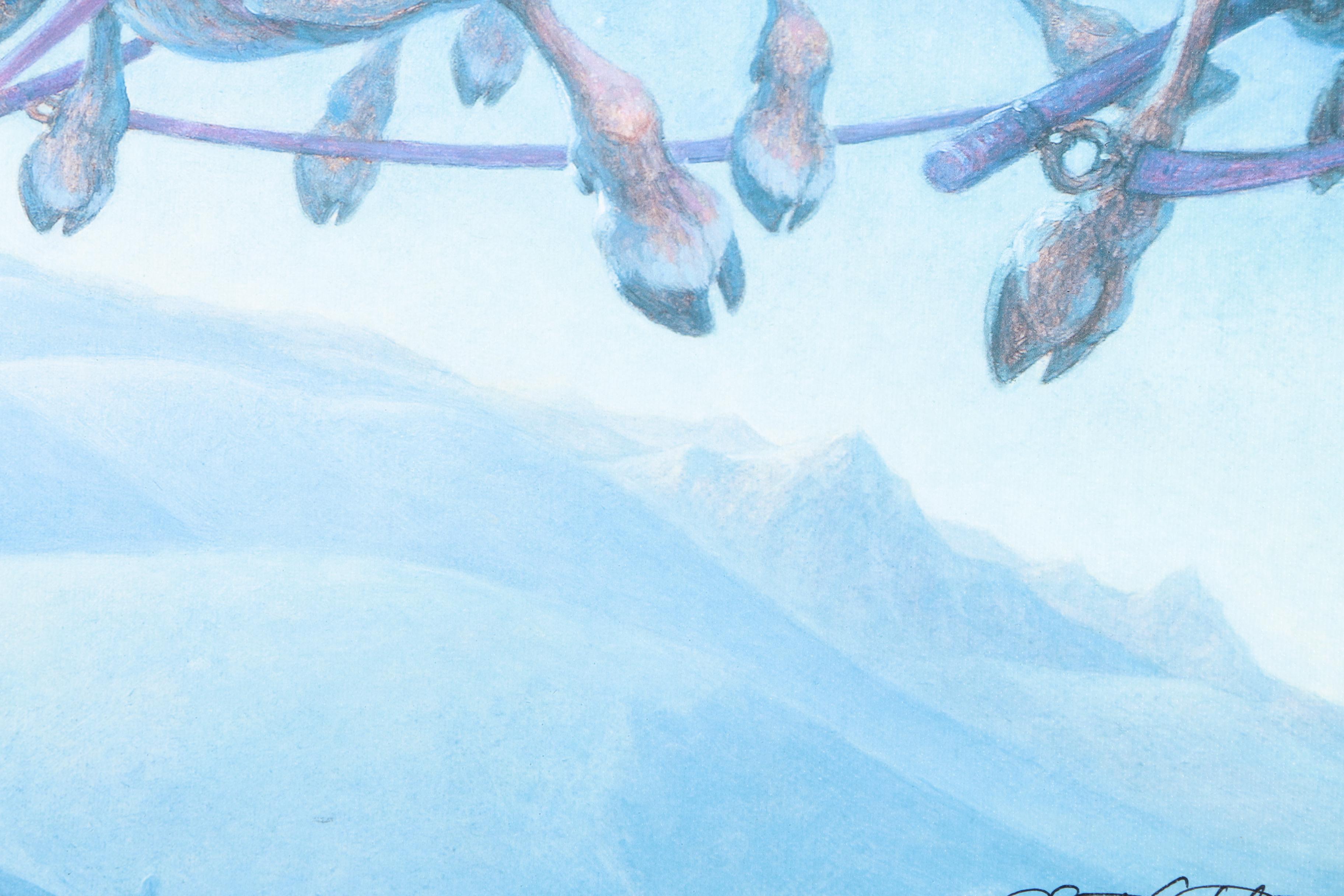 Limited Edition Giclee on Canvas After Scott Gustafson "Up, Up, and Away!"