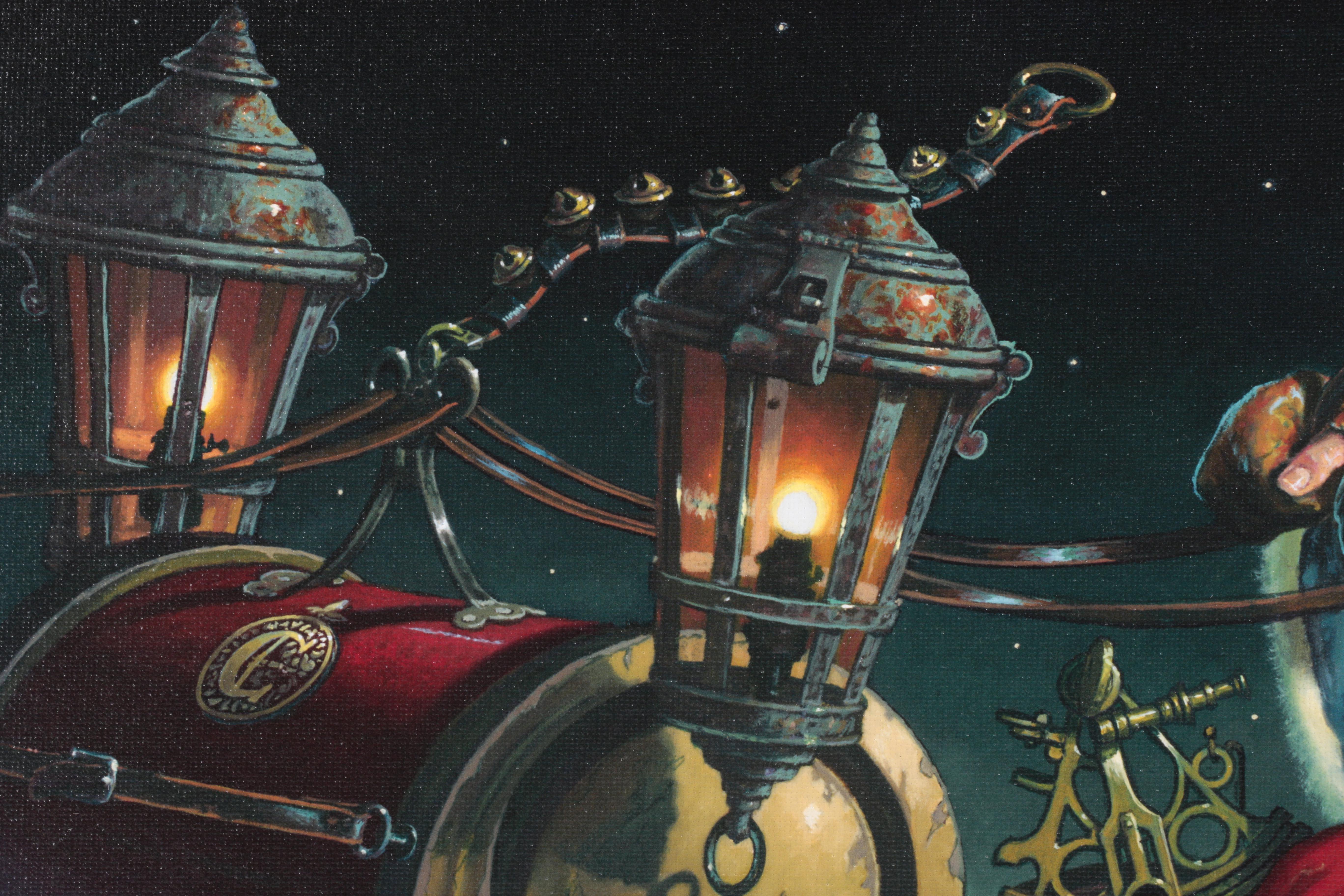 Dean Morrissey Giclees on Canvas "Father Christmas" and  "Father Christmas: The Sleigh Ride"