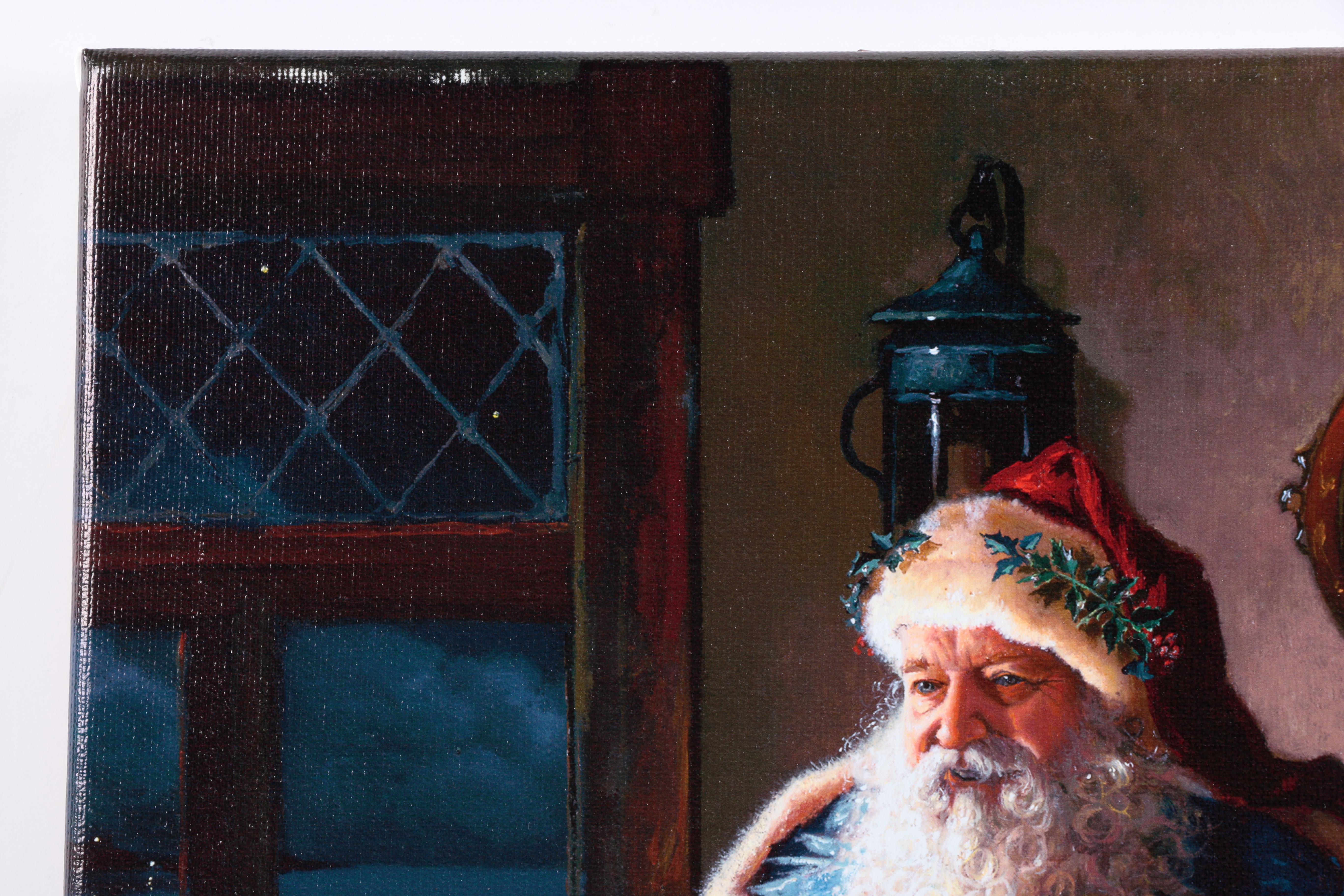 Dean Morrissey Giclees on Canvas "Father Christmas" and  "Father Christmas: The Sleigh Ride"