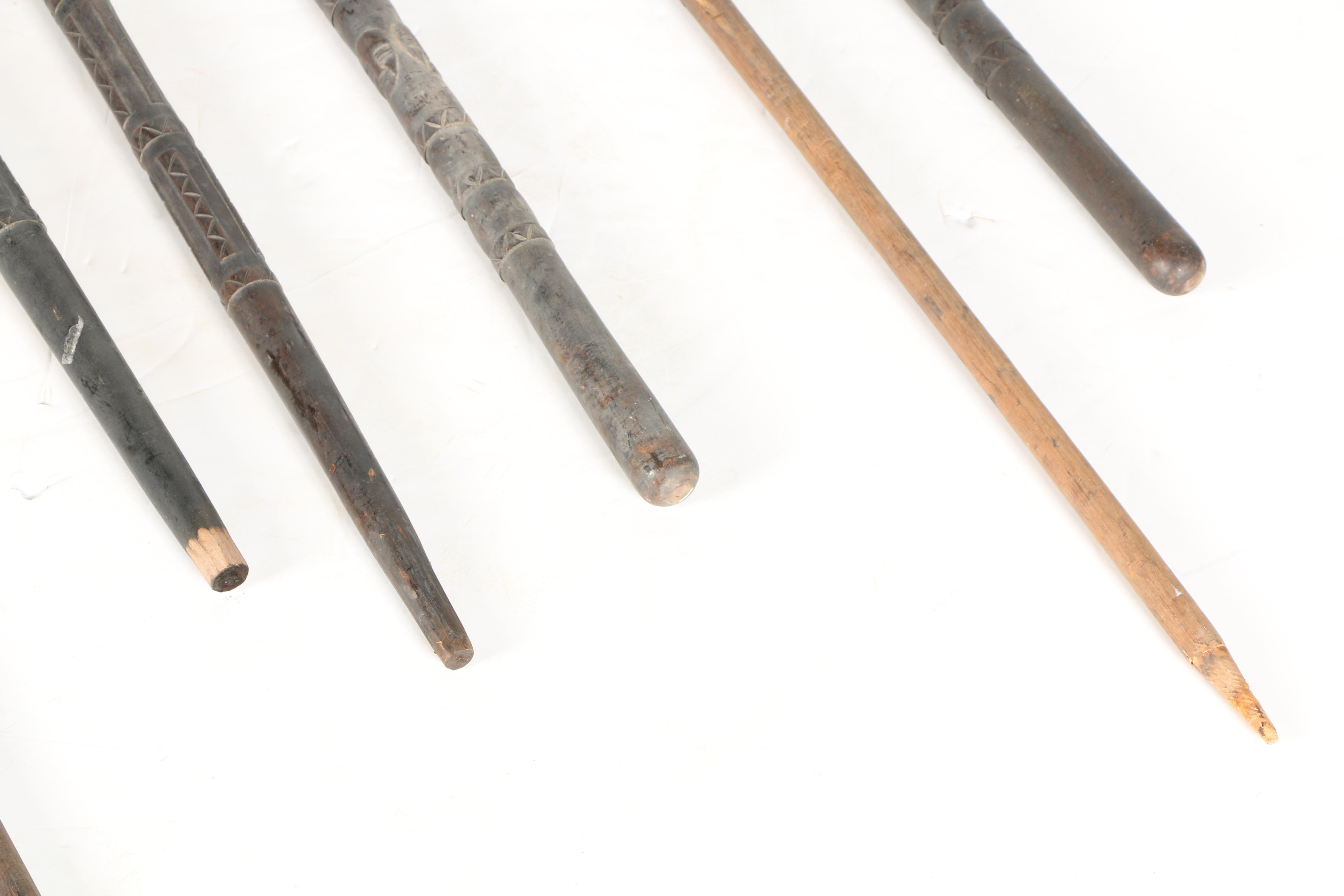 Wooden Spear Collection