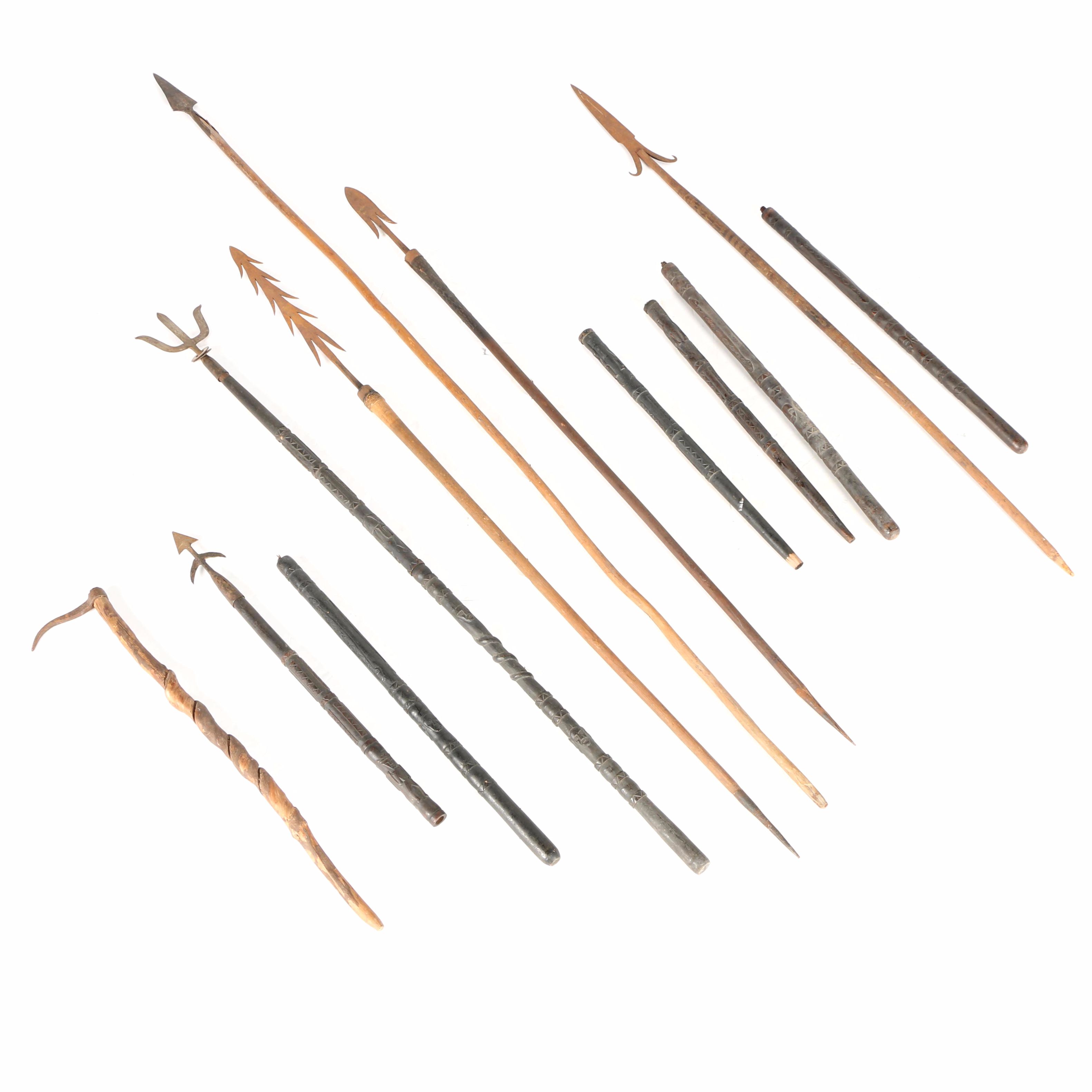 Wooden Spear Collection