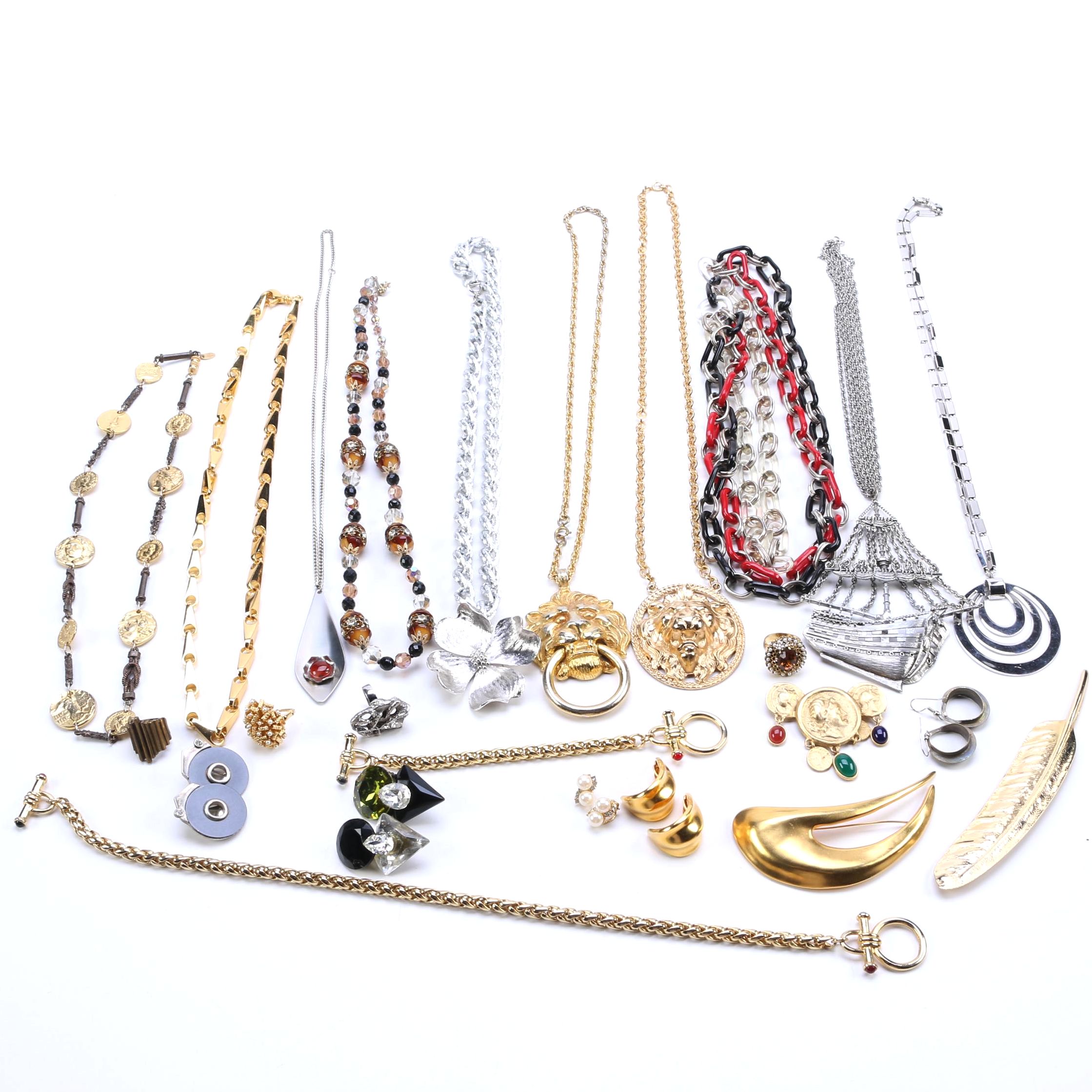Les Bernard and Other Vintage Jewelry Collection