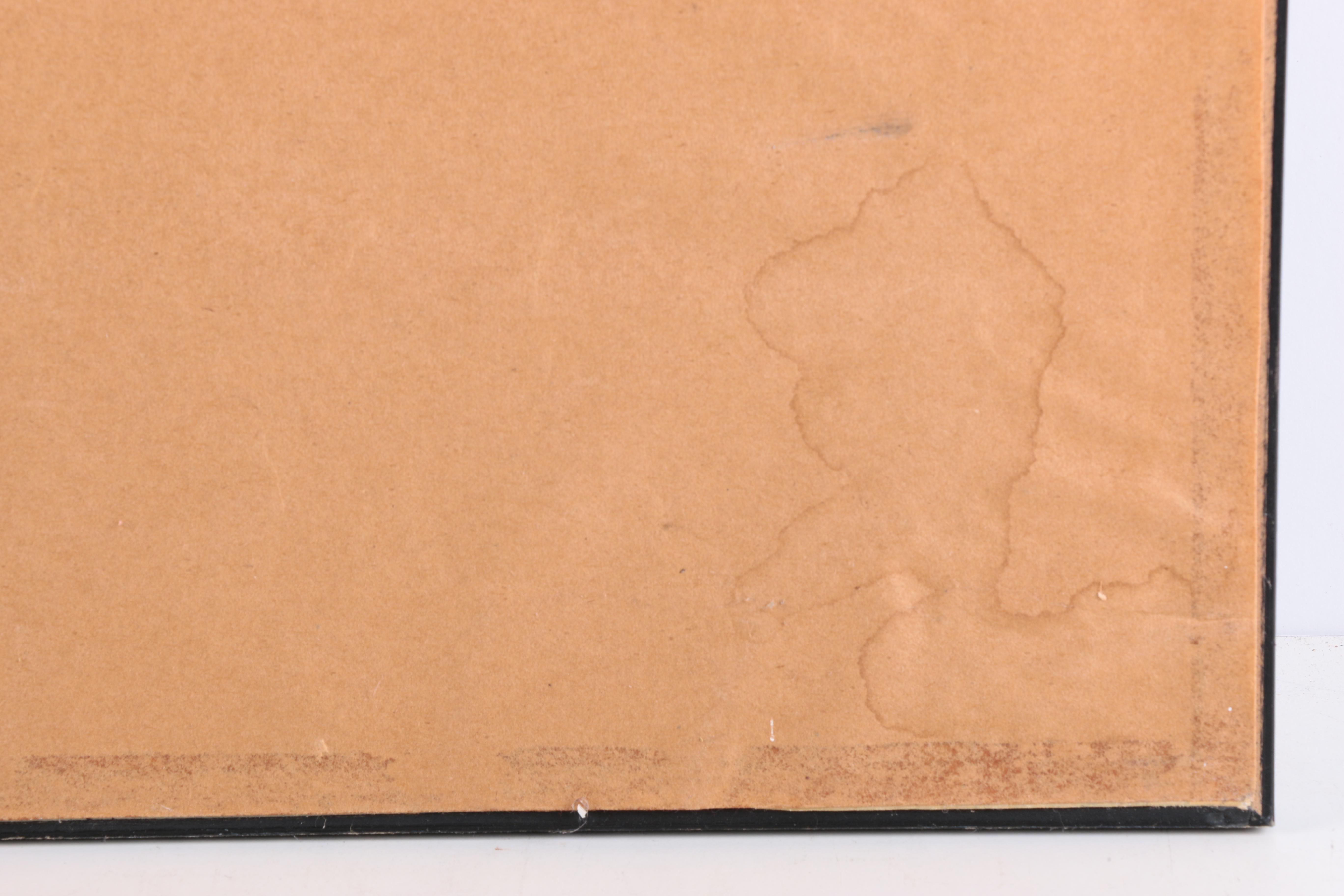 Erté Foiled Serigraph Poster "Symphony in Black"