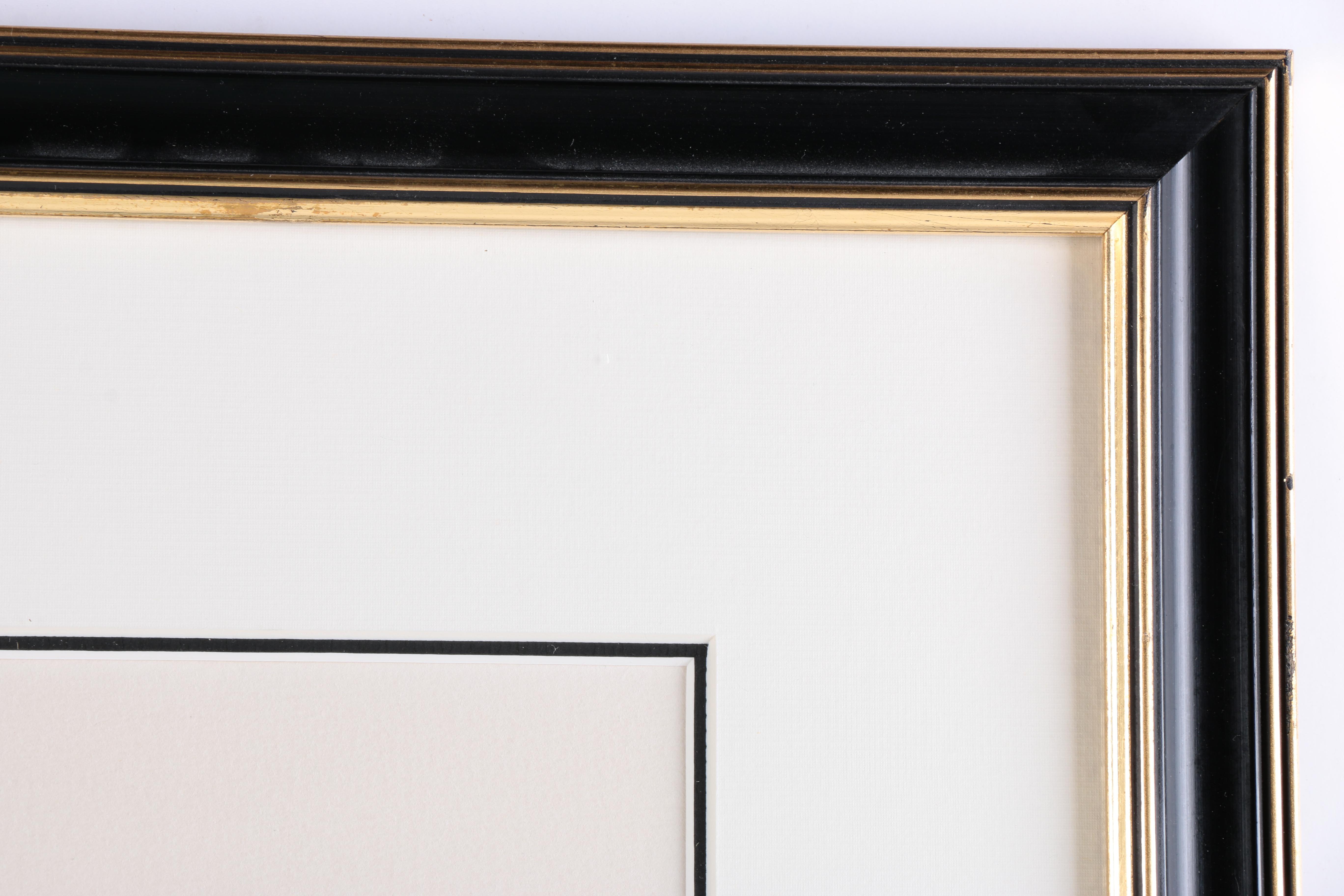 Erté Artist Proof Serigraph and Lithograph "Alphabet Letter L"