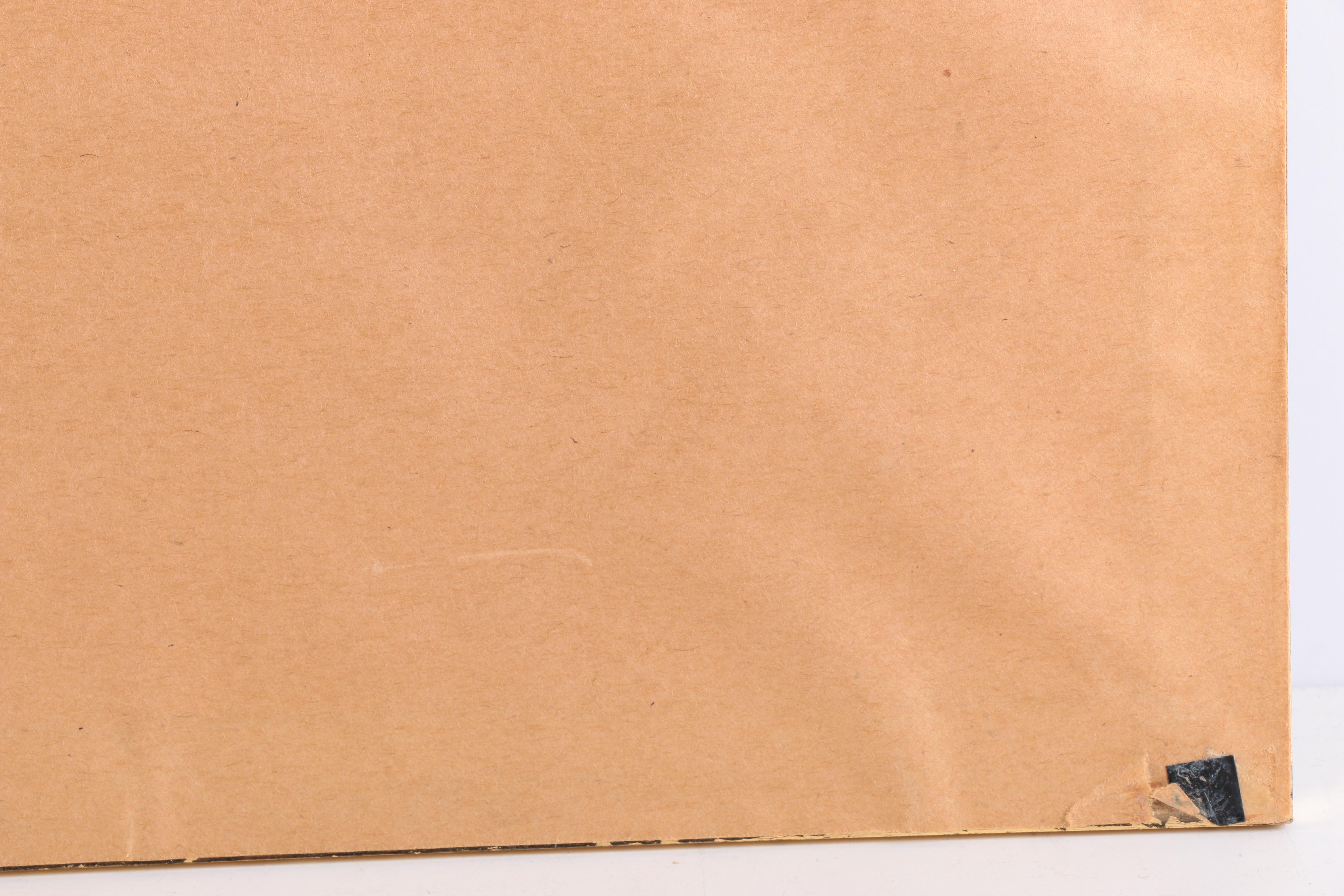 Erté Artist Proof Serigraph and Lithograph "Alphabet Letter L"