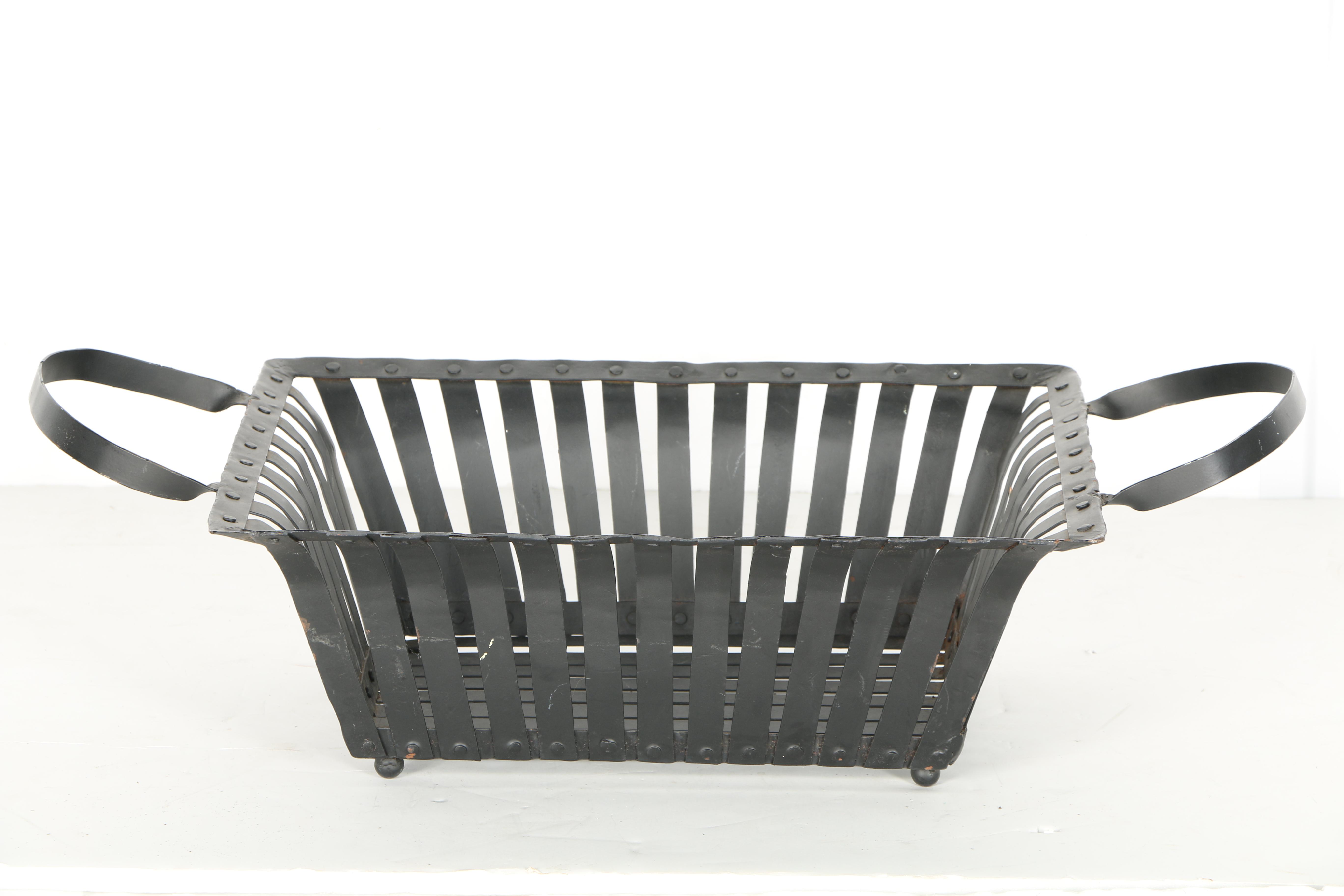Black Metal Baskets