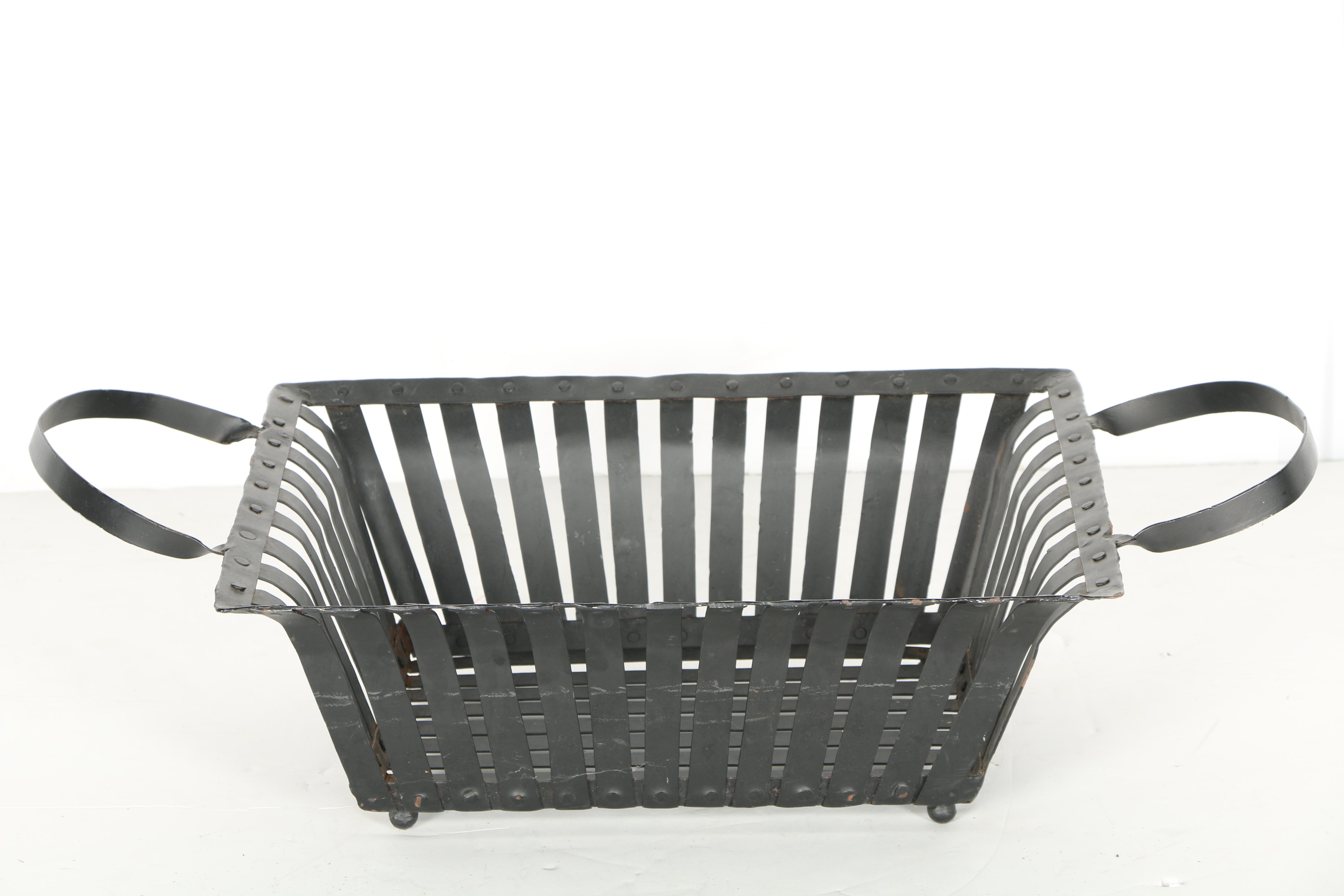Black Metal Baskets