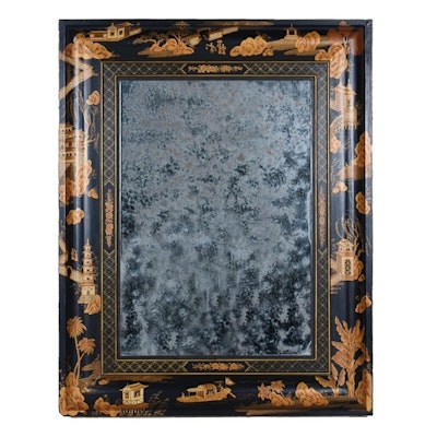 Contemporary Chinoiserie Wall Mirror Contemporary Chinoiserie Wall Mirror