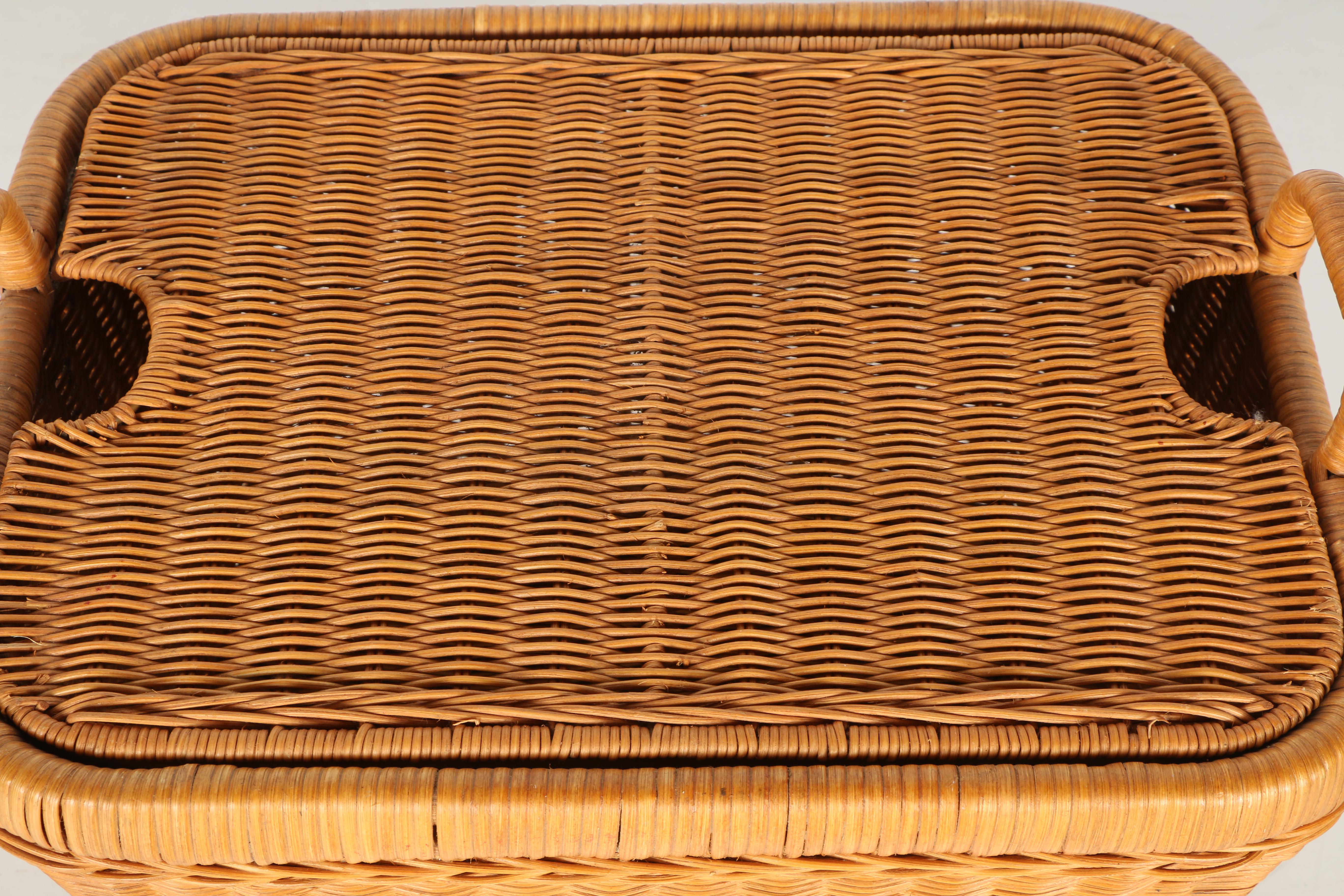 Wicker Nesting Baskets