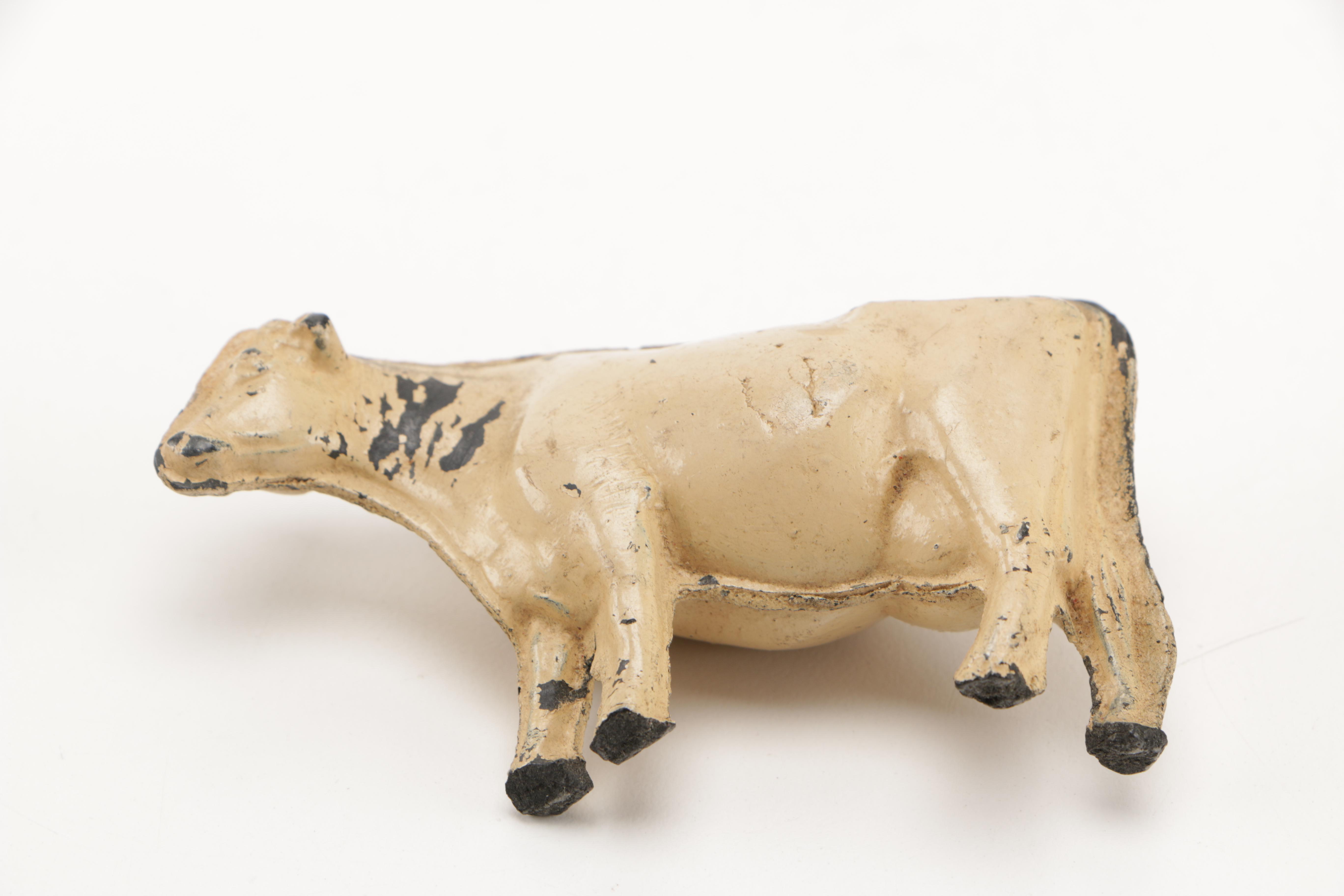 Vintage Japanese-Made Metal Friction Toys Including Linemar