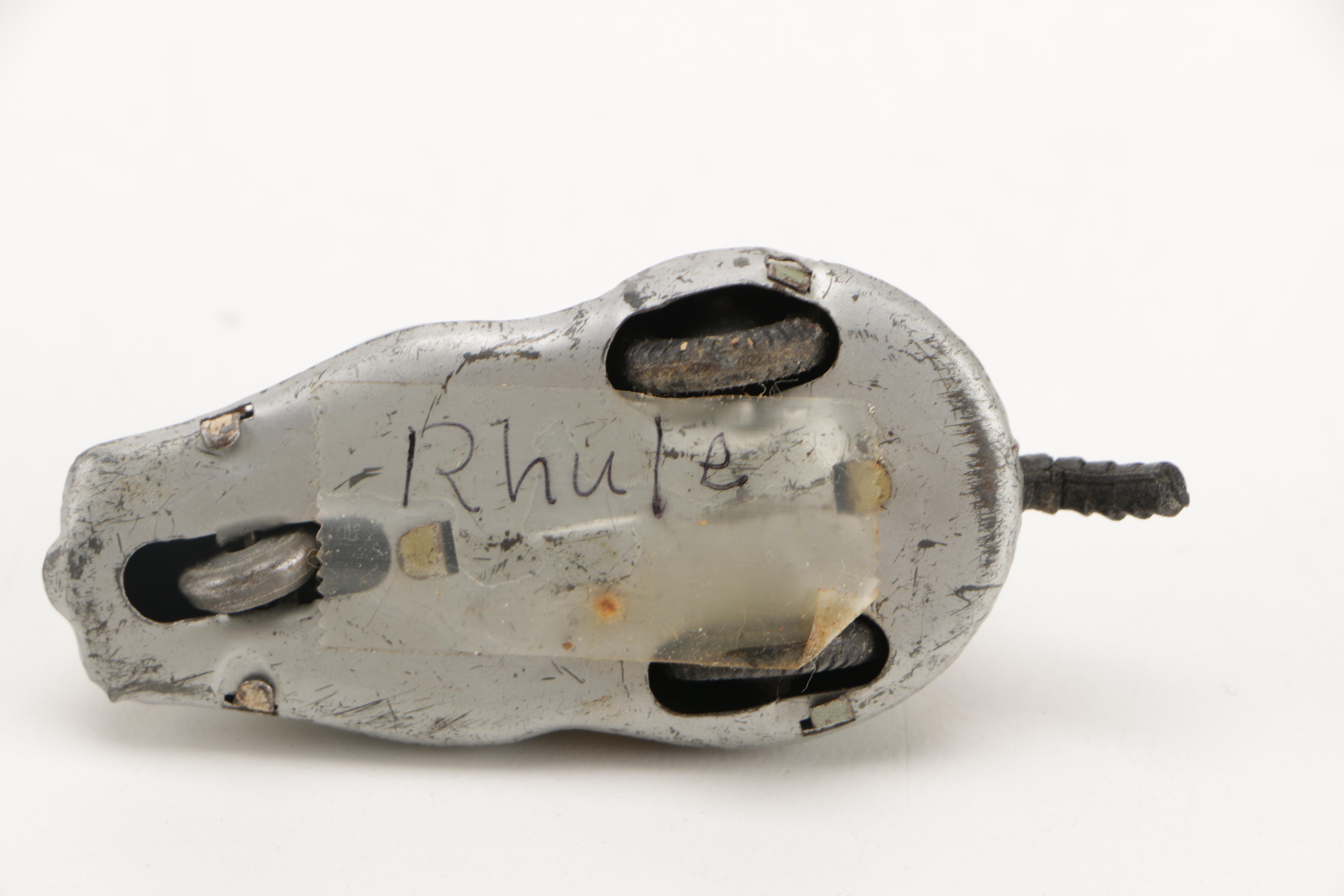 Vintage Japanese-Made Metal Friction Toys Including Linemar