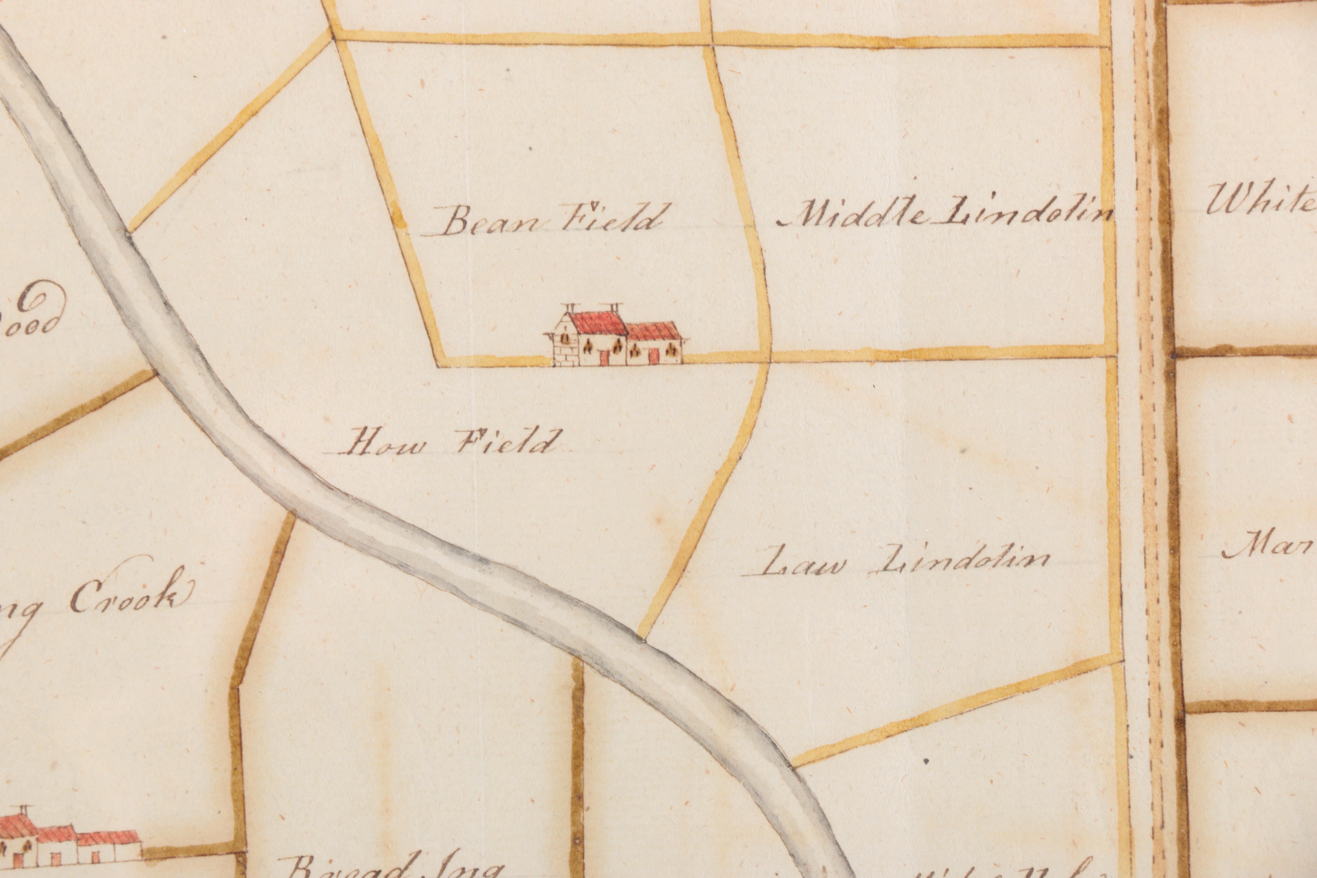 Vintage Hand Drawn Maps of Farms and Estates