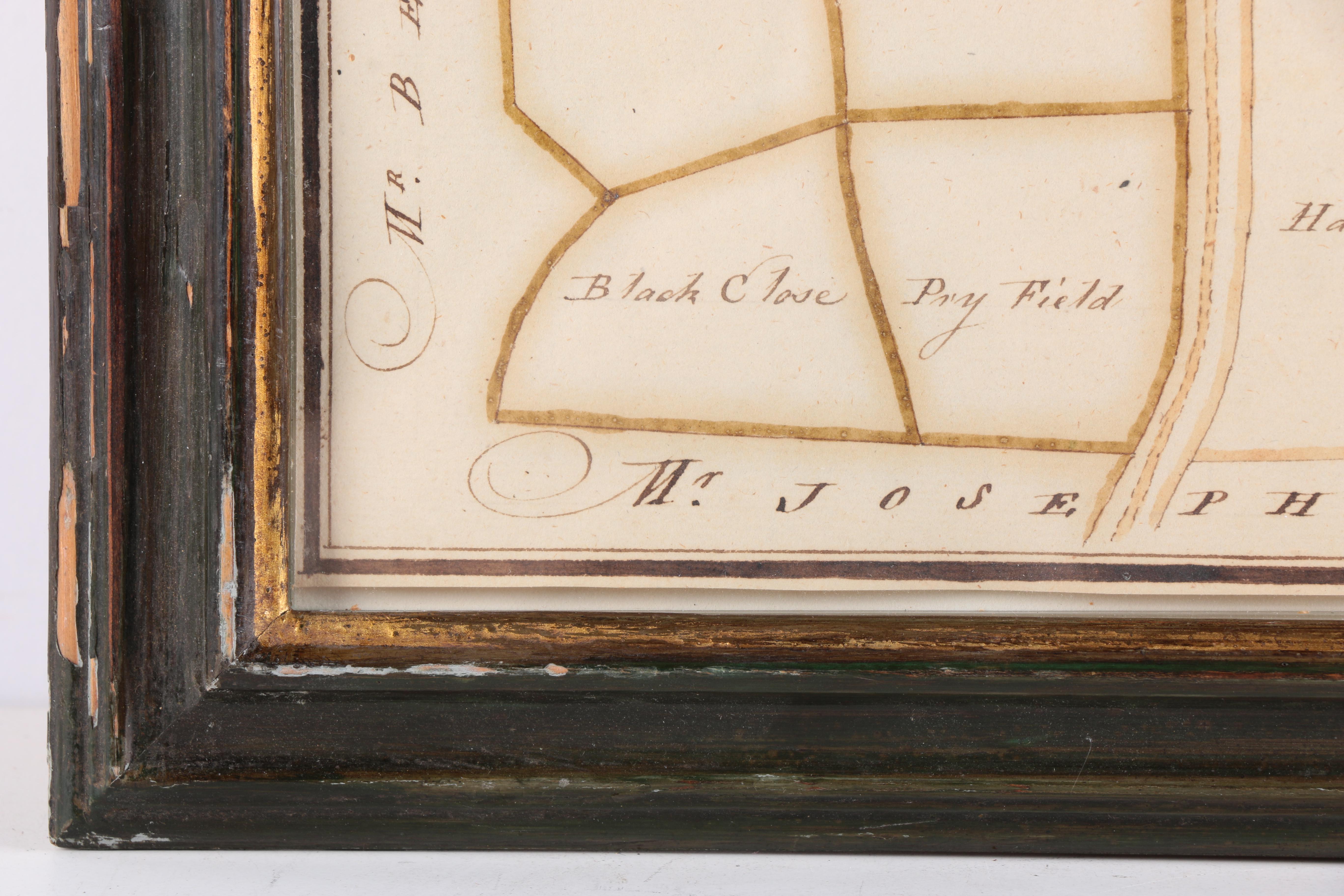 Vintage Hand Drawn Maps of Farms and Estates