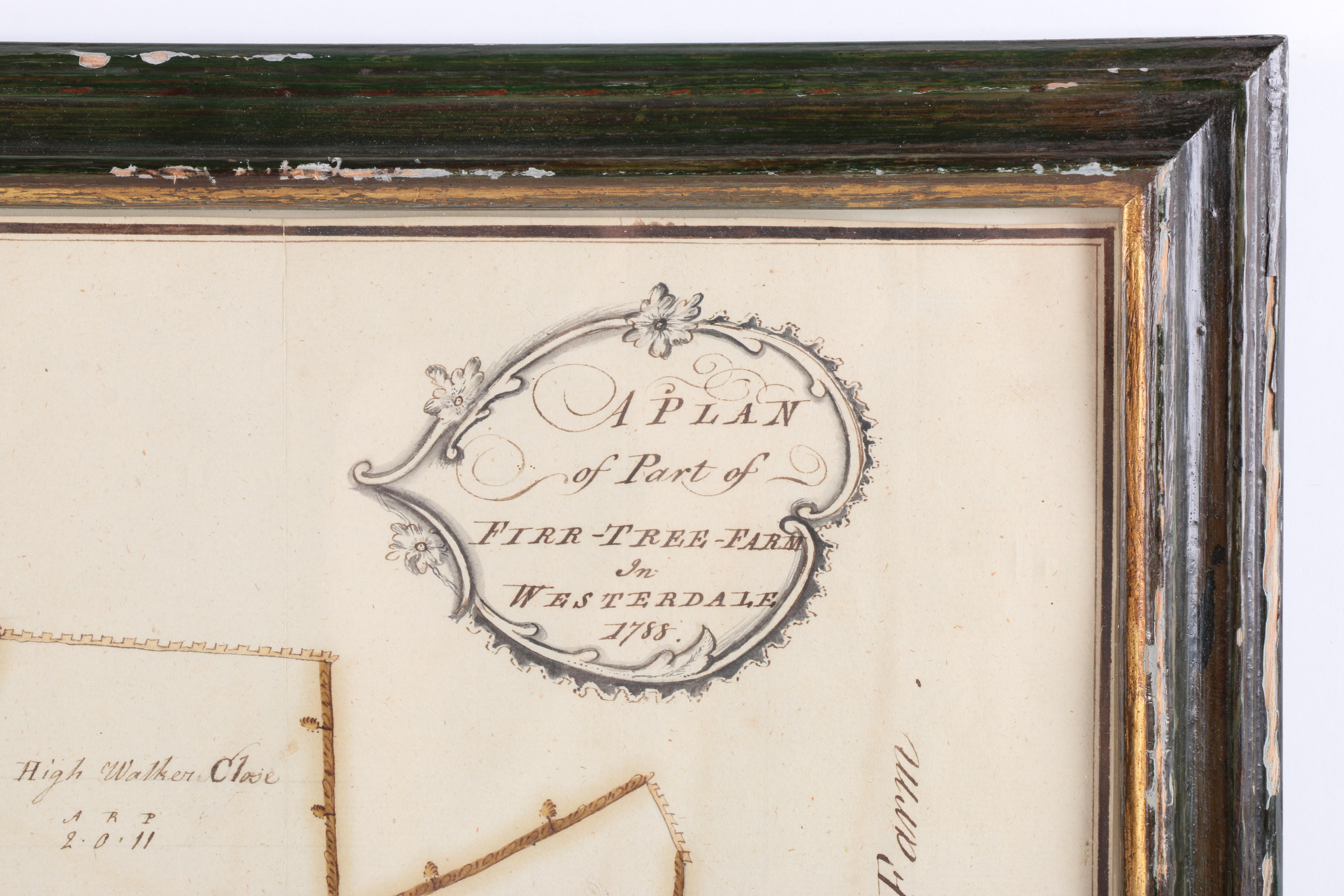 Vintage Hand Drawn Maps of Farms and Estates