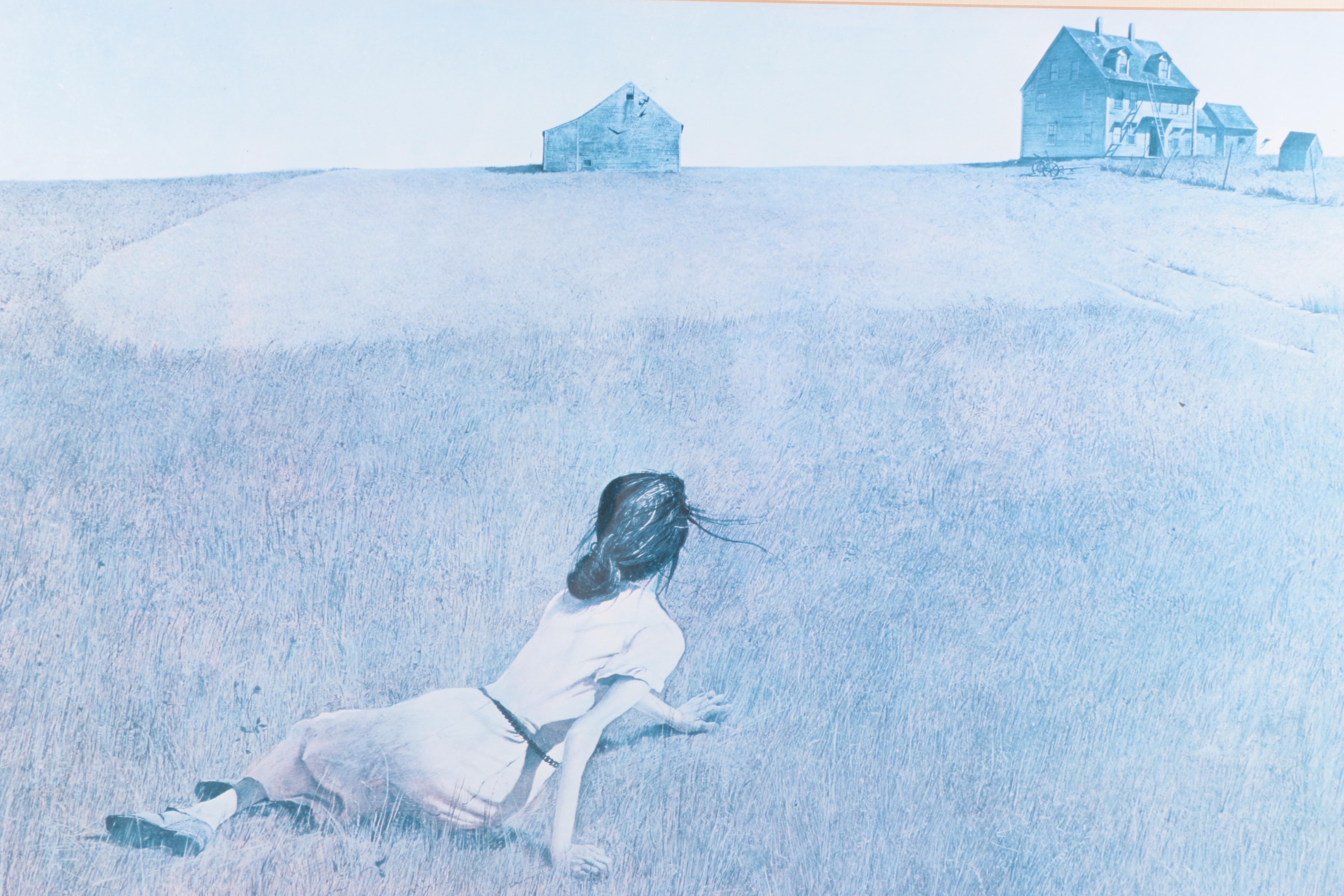 Offset Lithograph After Andrew Wyeth's Painting "Christina's World"