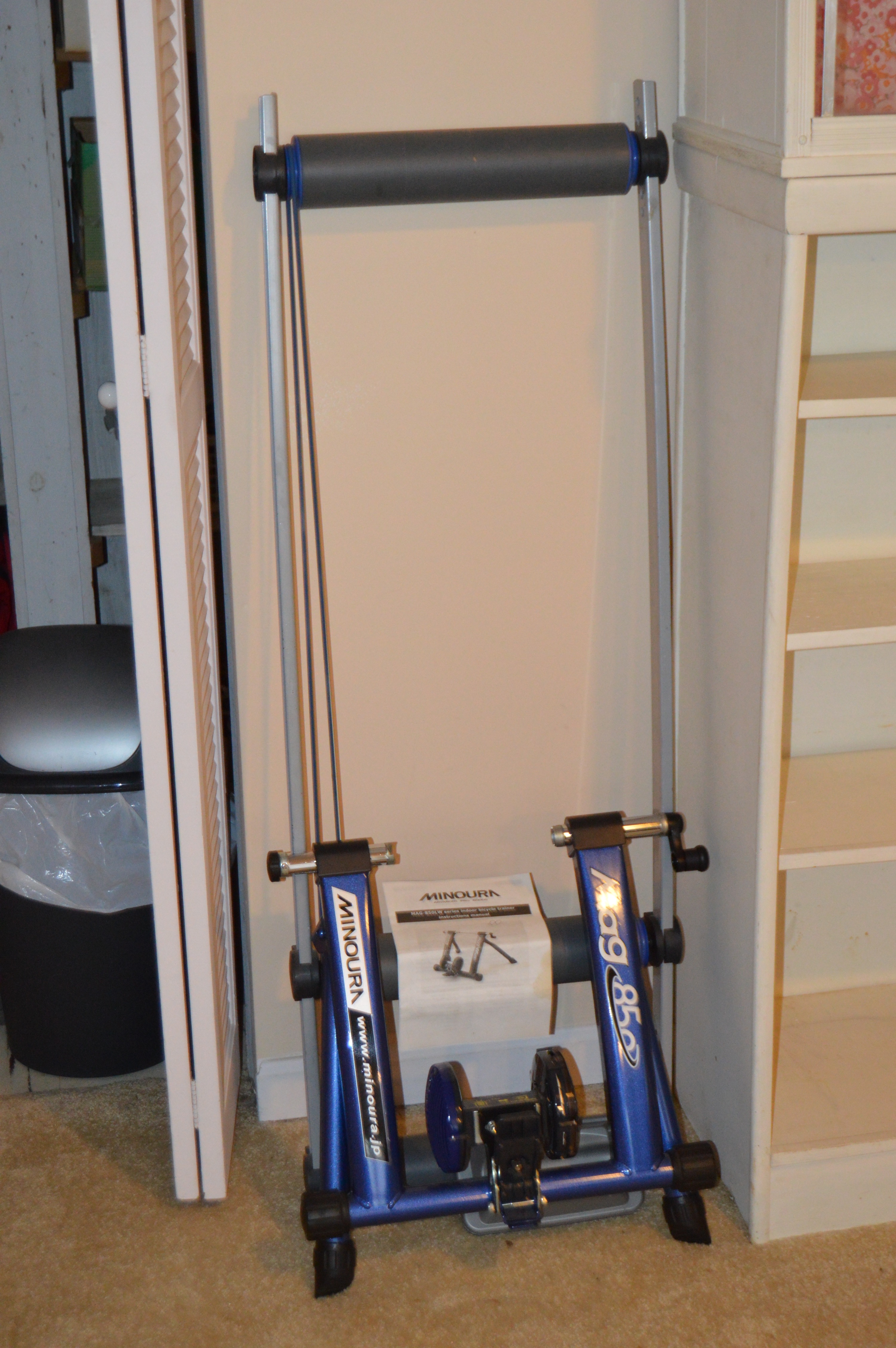 Indoor Bicycle Trainers by Minoura and Bicycle Roller Trainer