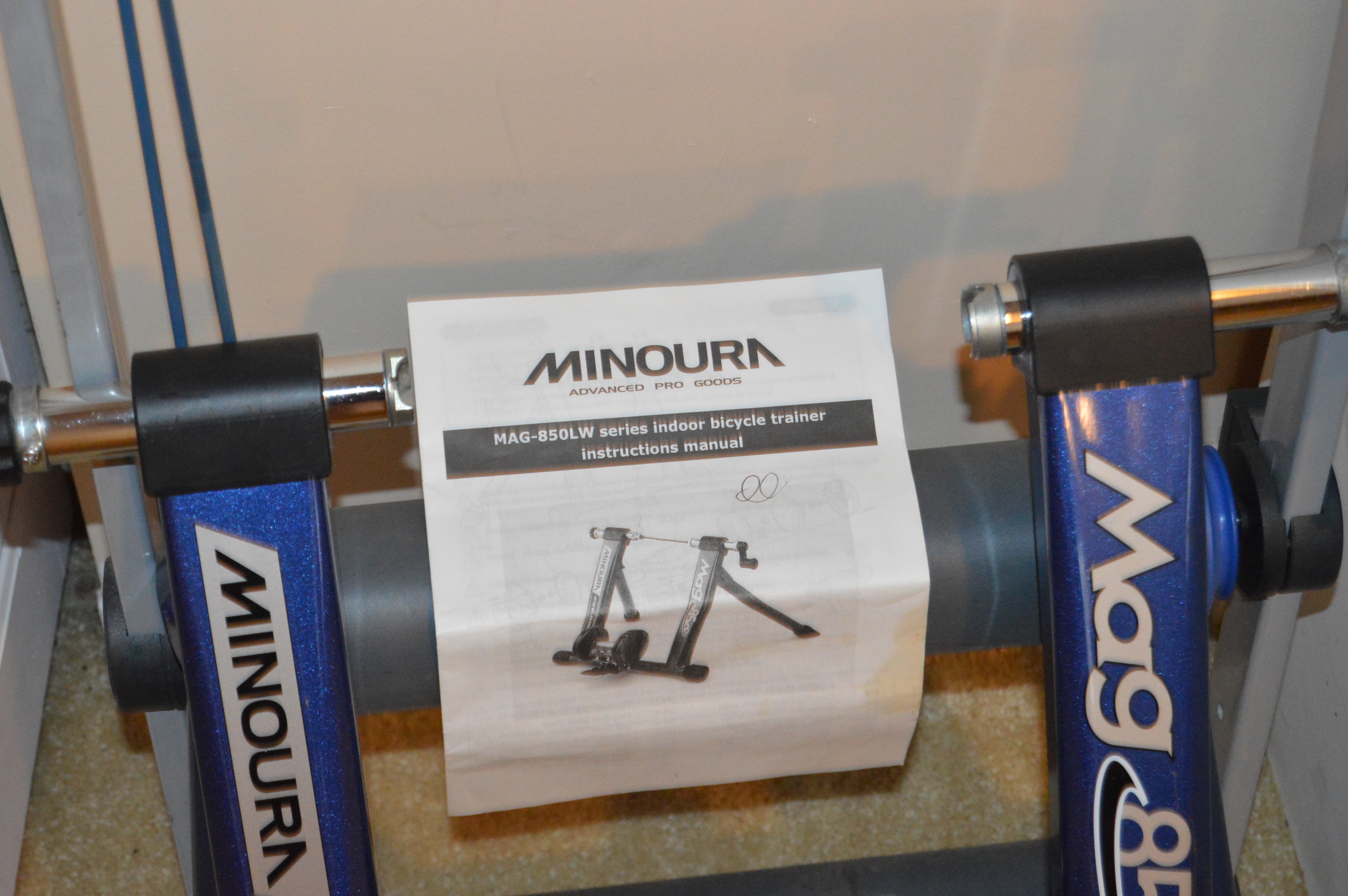 Indoor Bicycle Trainers by Minoura and Bicycle Roller Trainer